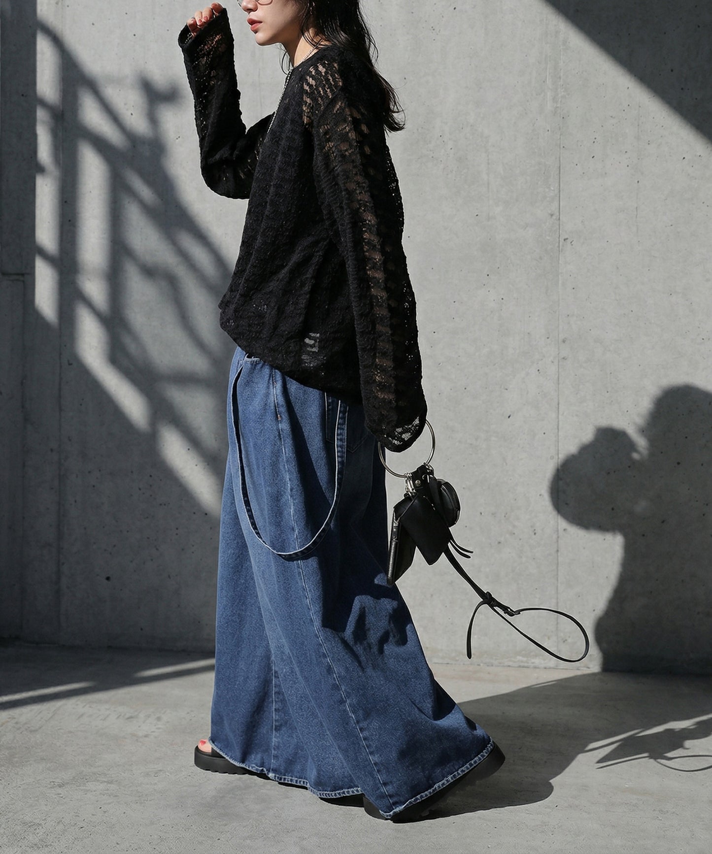 Openwork Knit, Sheer Knit Ladies