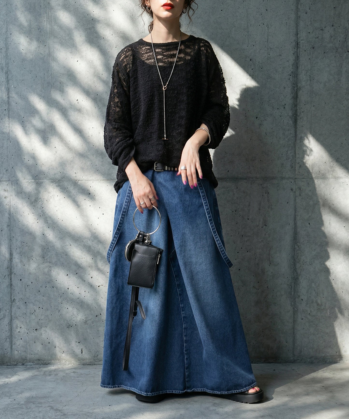 Openwork Knit, Sheer Knit Ladies