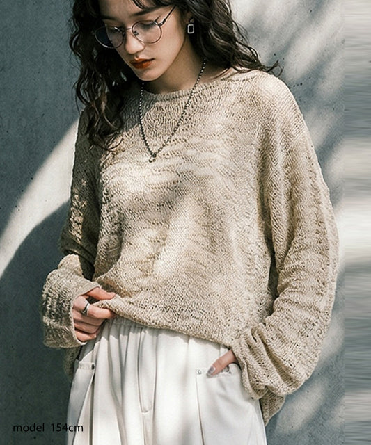 Openwork Knit, Sheer Knit Ladies