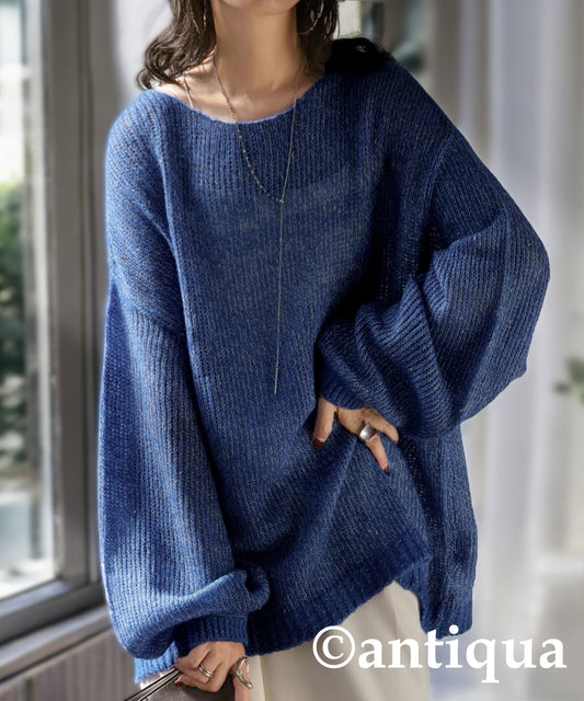 Low Gauge Glitter Knit Ladies