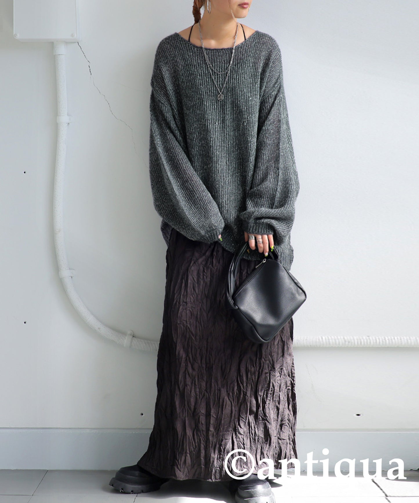 Low Gauge Glitter Knit Ladies