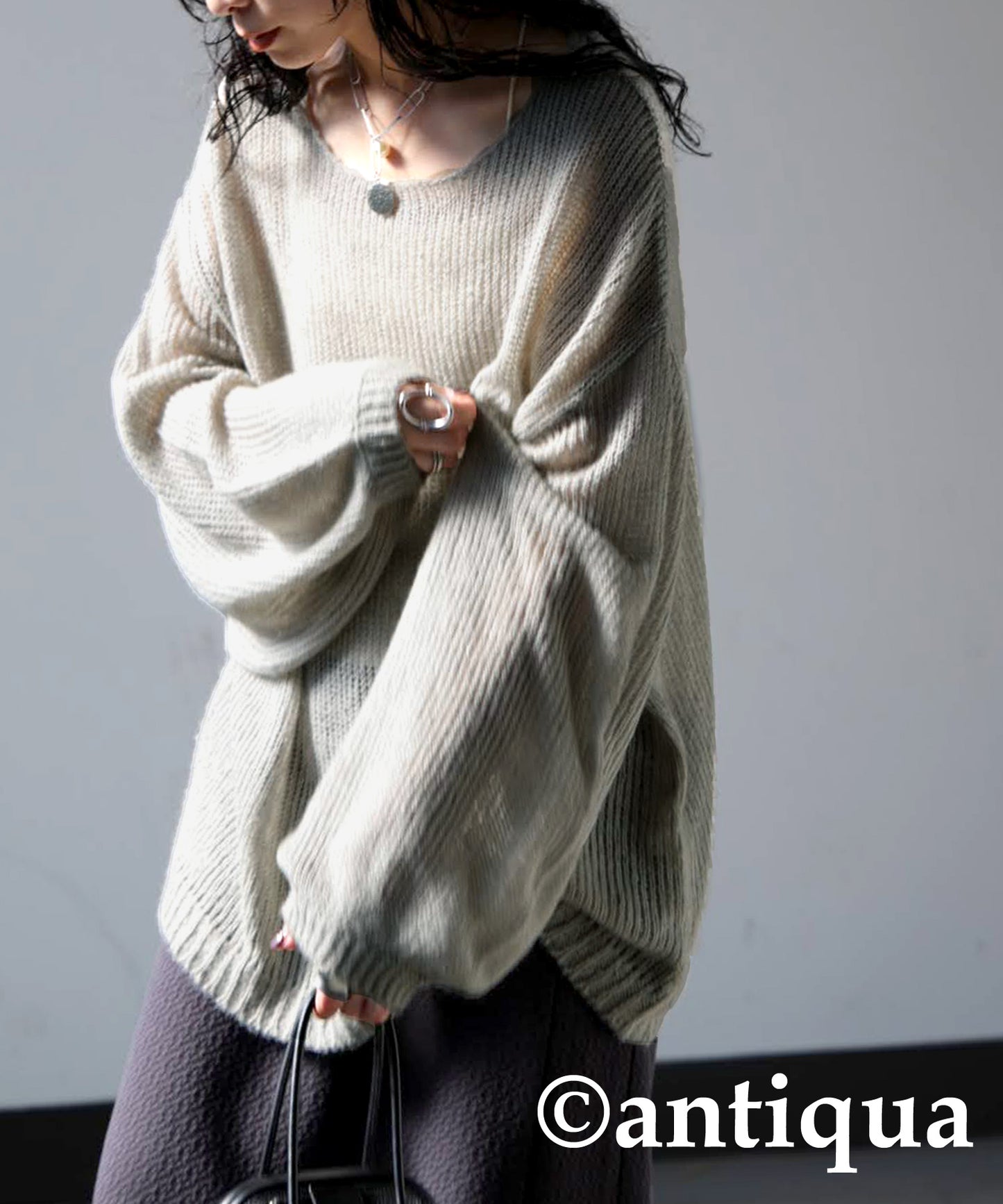 Low Gauge Glitter Knit Ladies