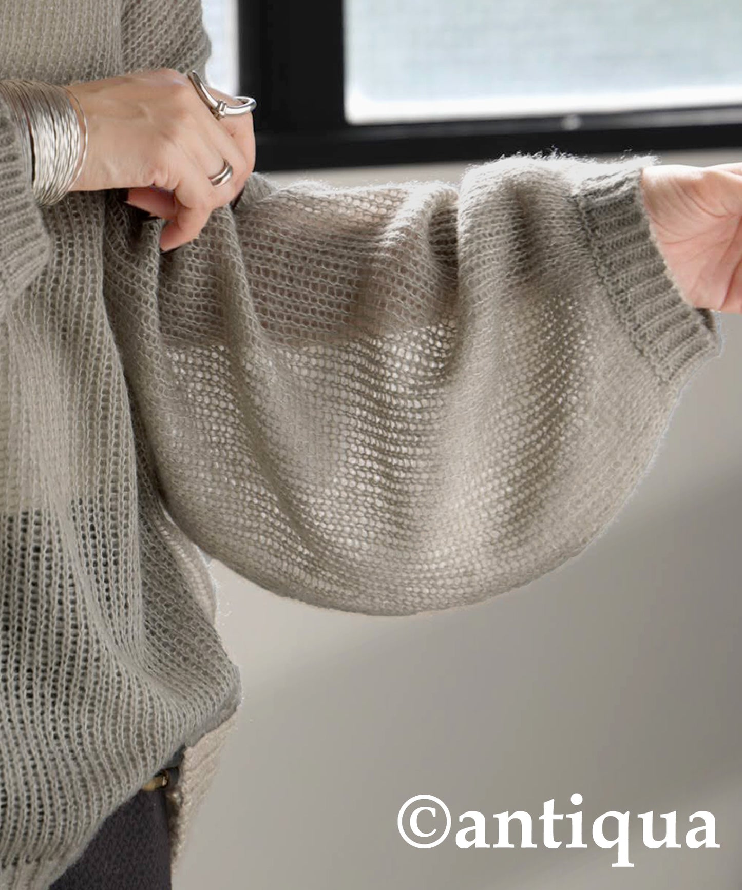 Low Gauge Glitter Knit Ladies