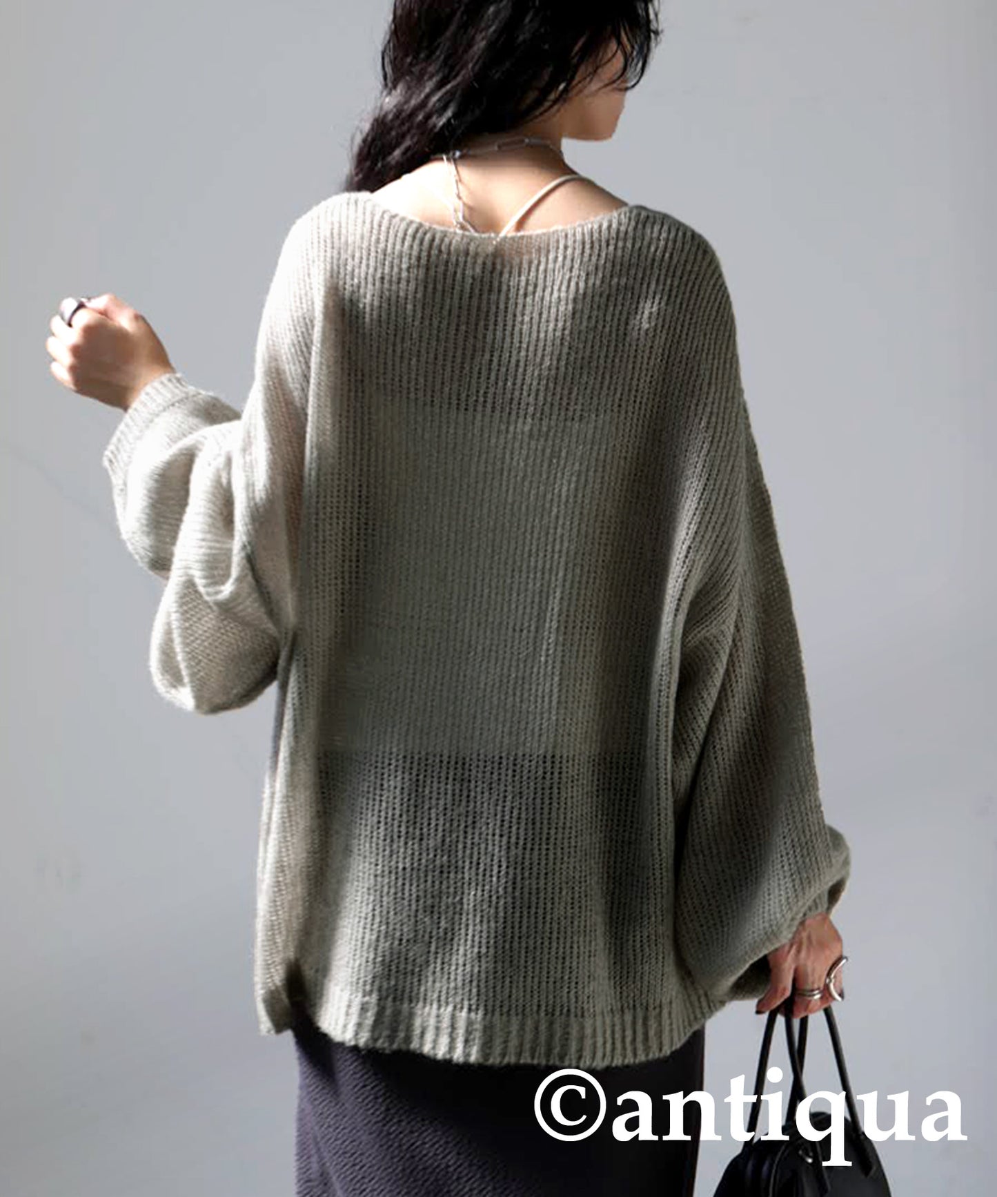 Low Gauge Glitter Knit Ladies
