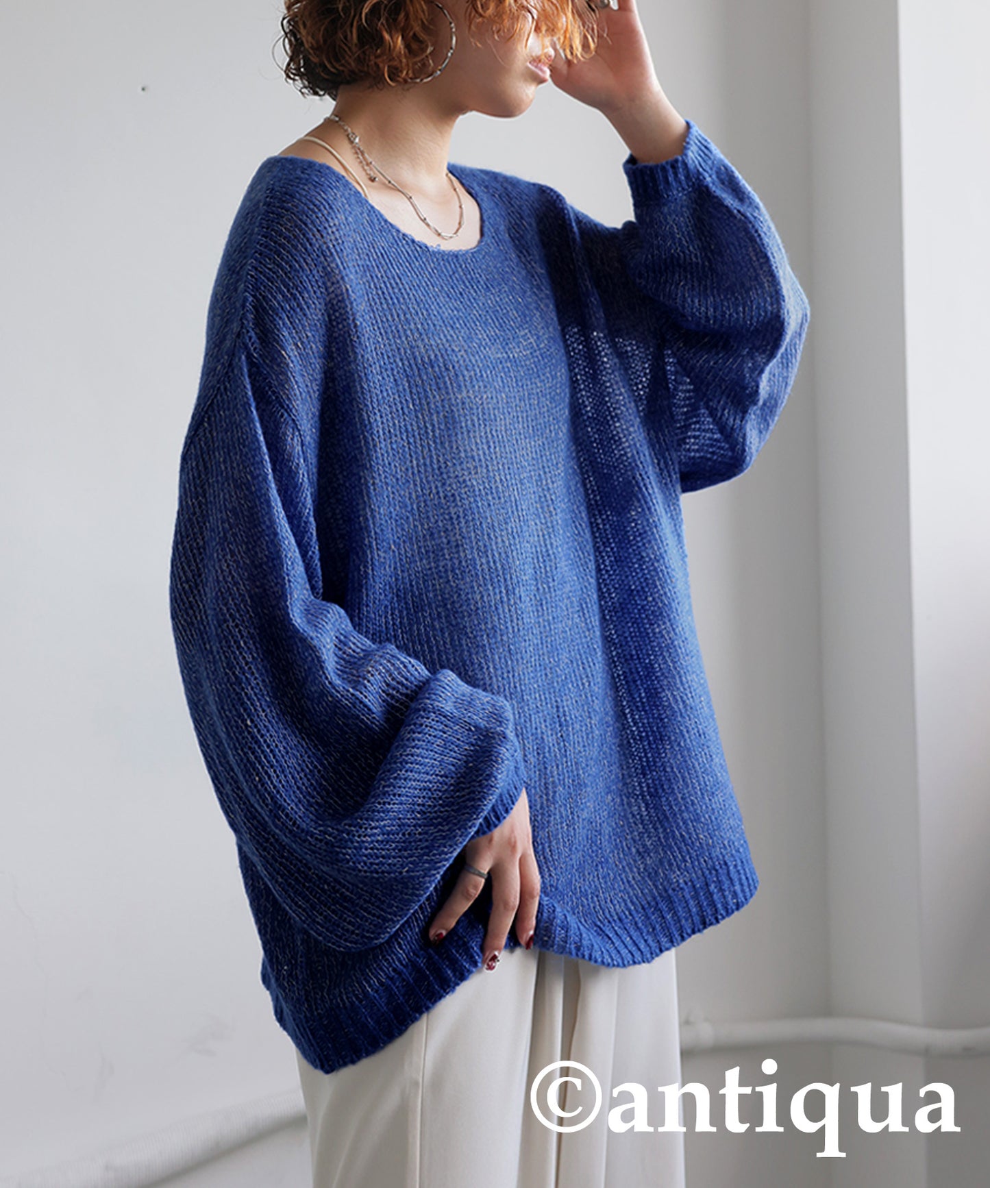 Low Gauge Glitter Knit Ladies