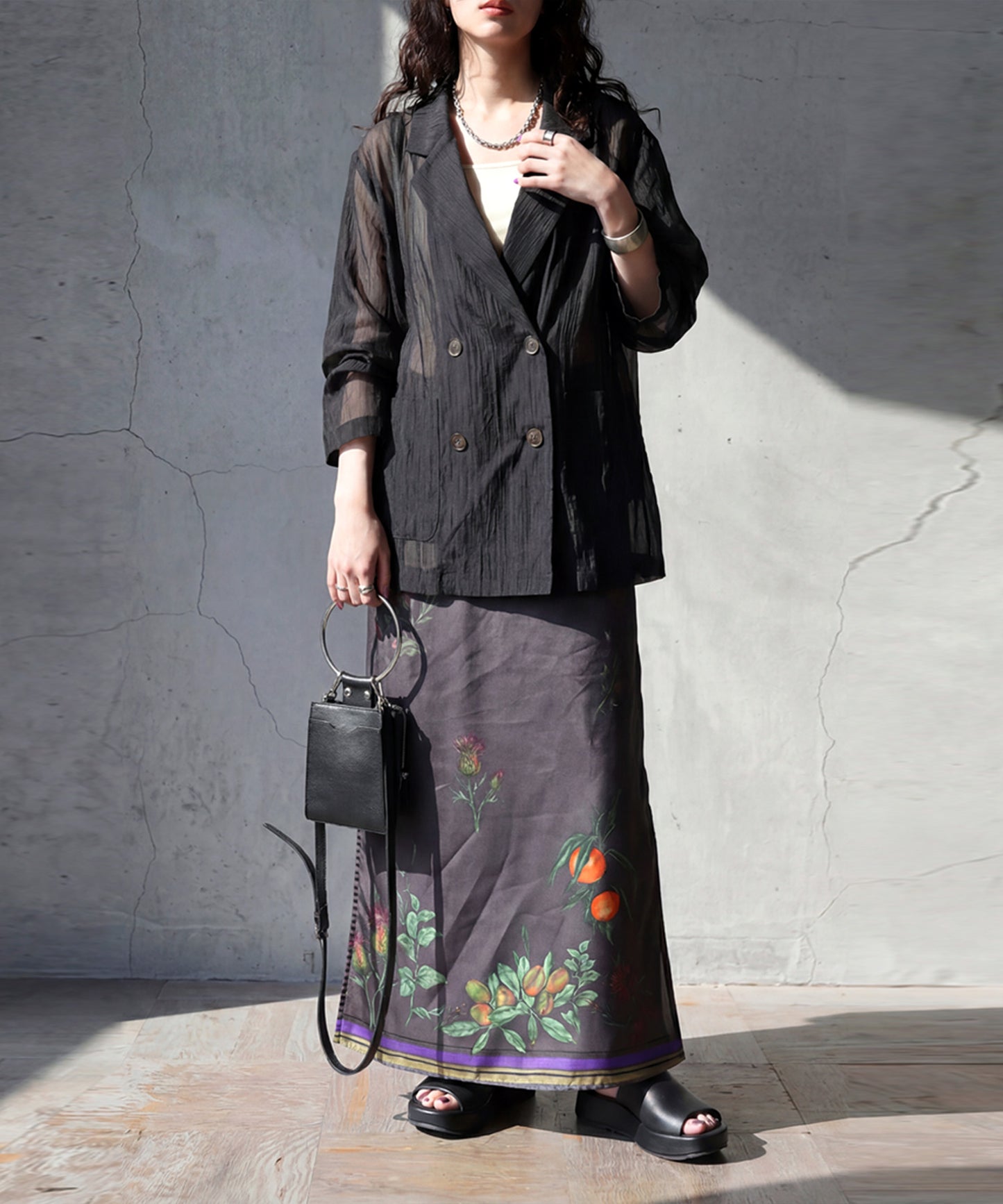 Tailored Sheer Jacket Ladies
