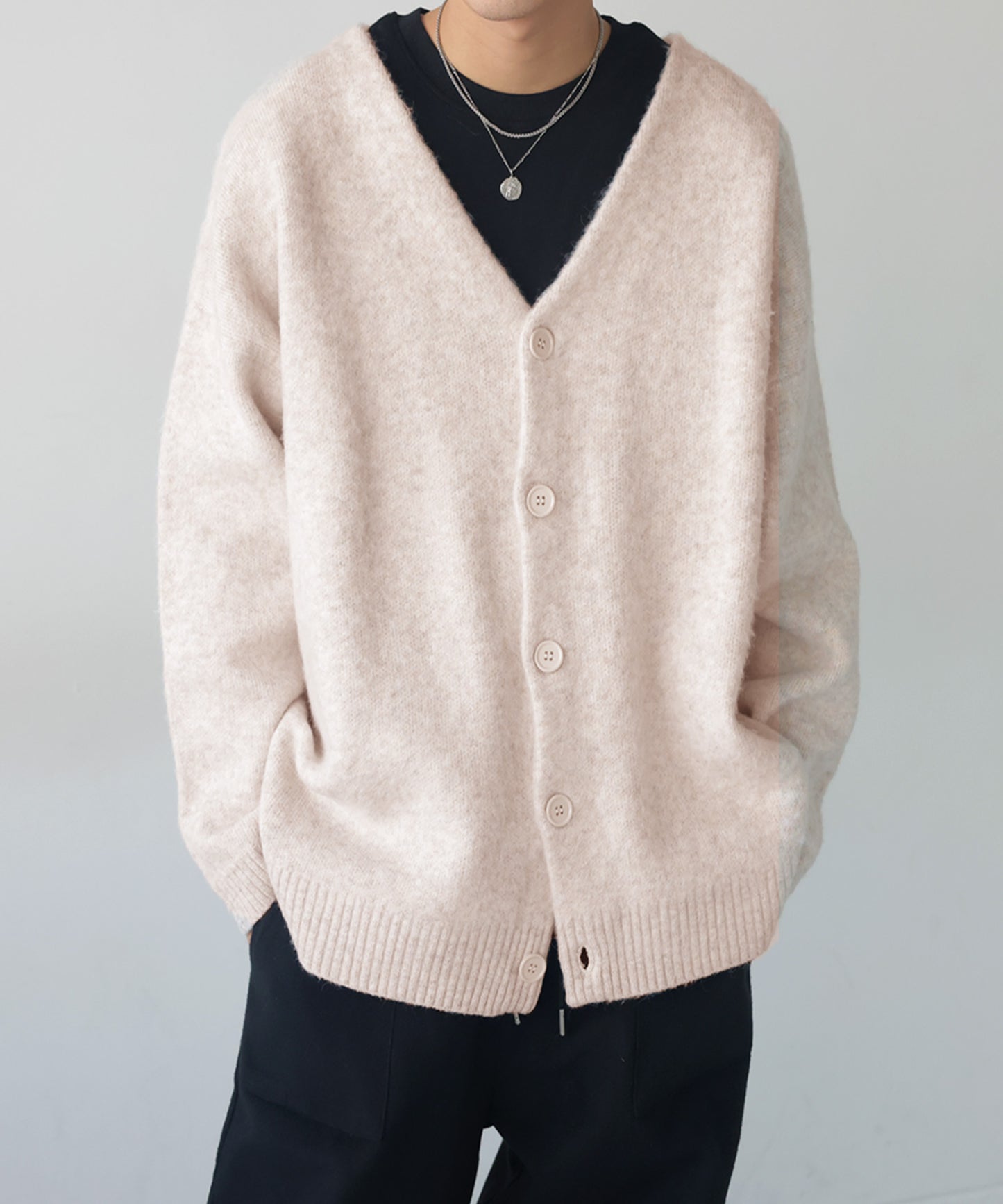 Knit Cardigan Men's