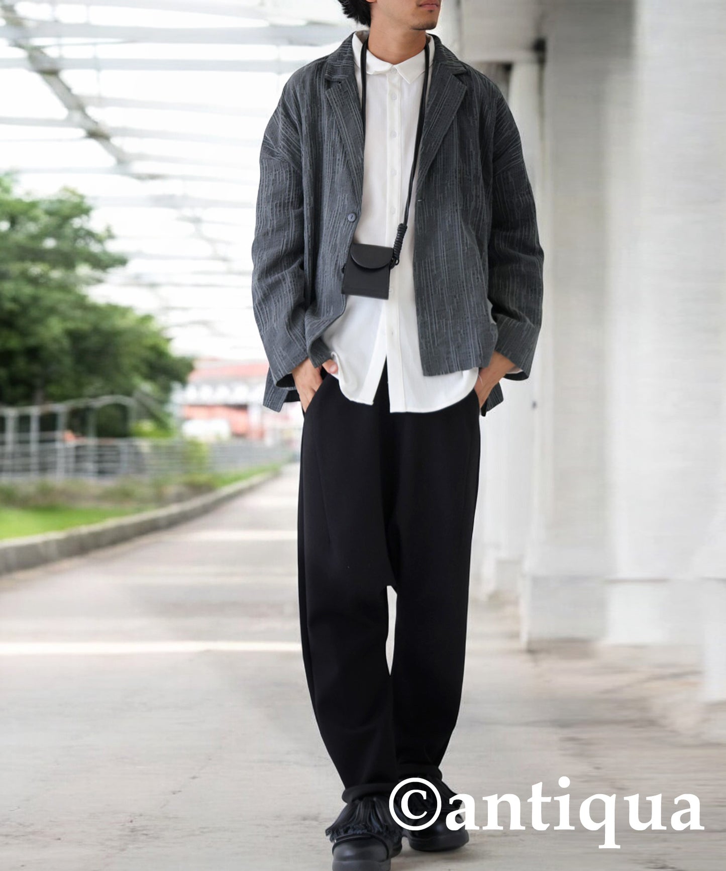 Cotton Linen Jacket Men's