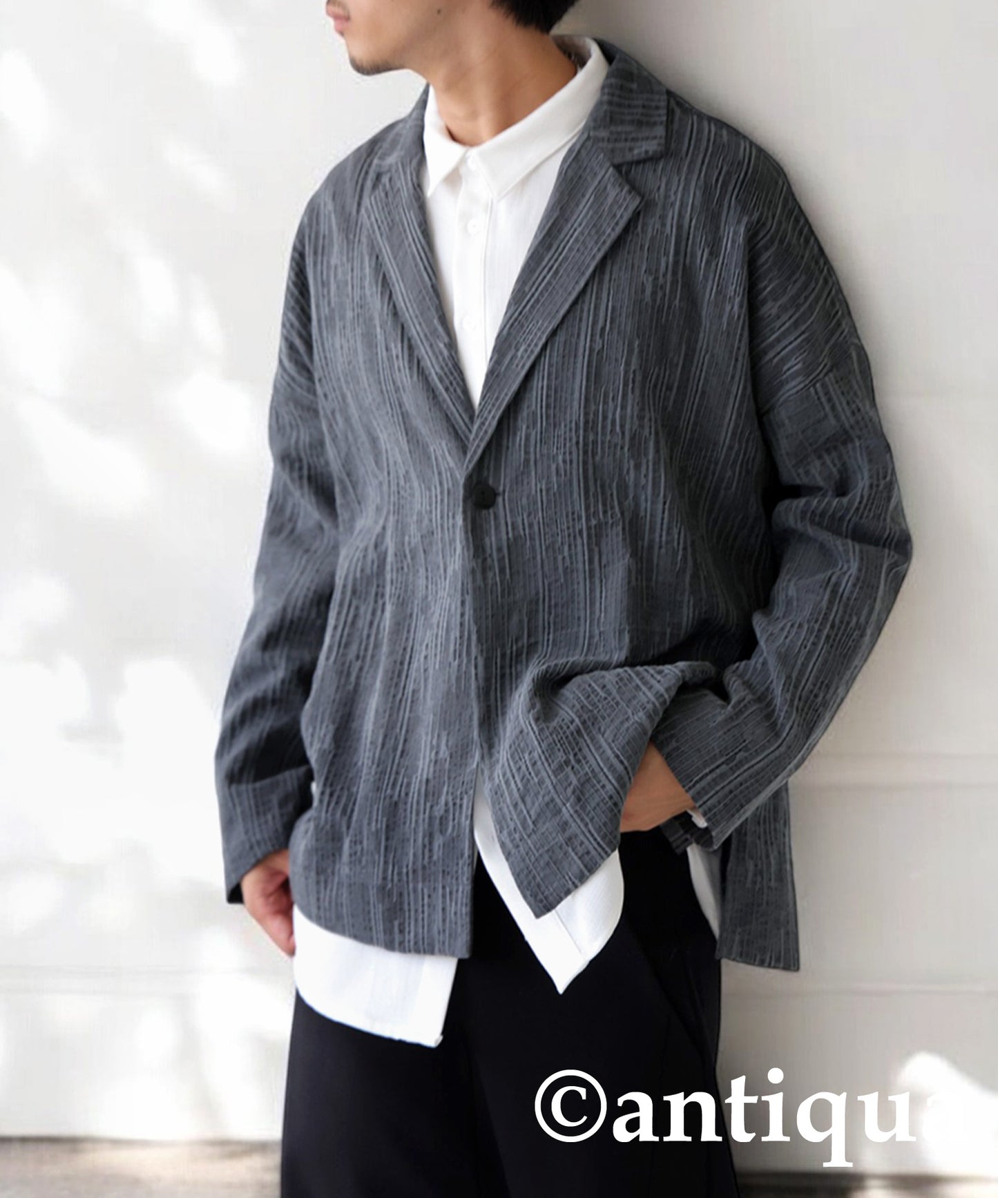 Cotton Linen Jacket Men's