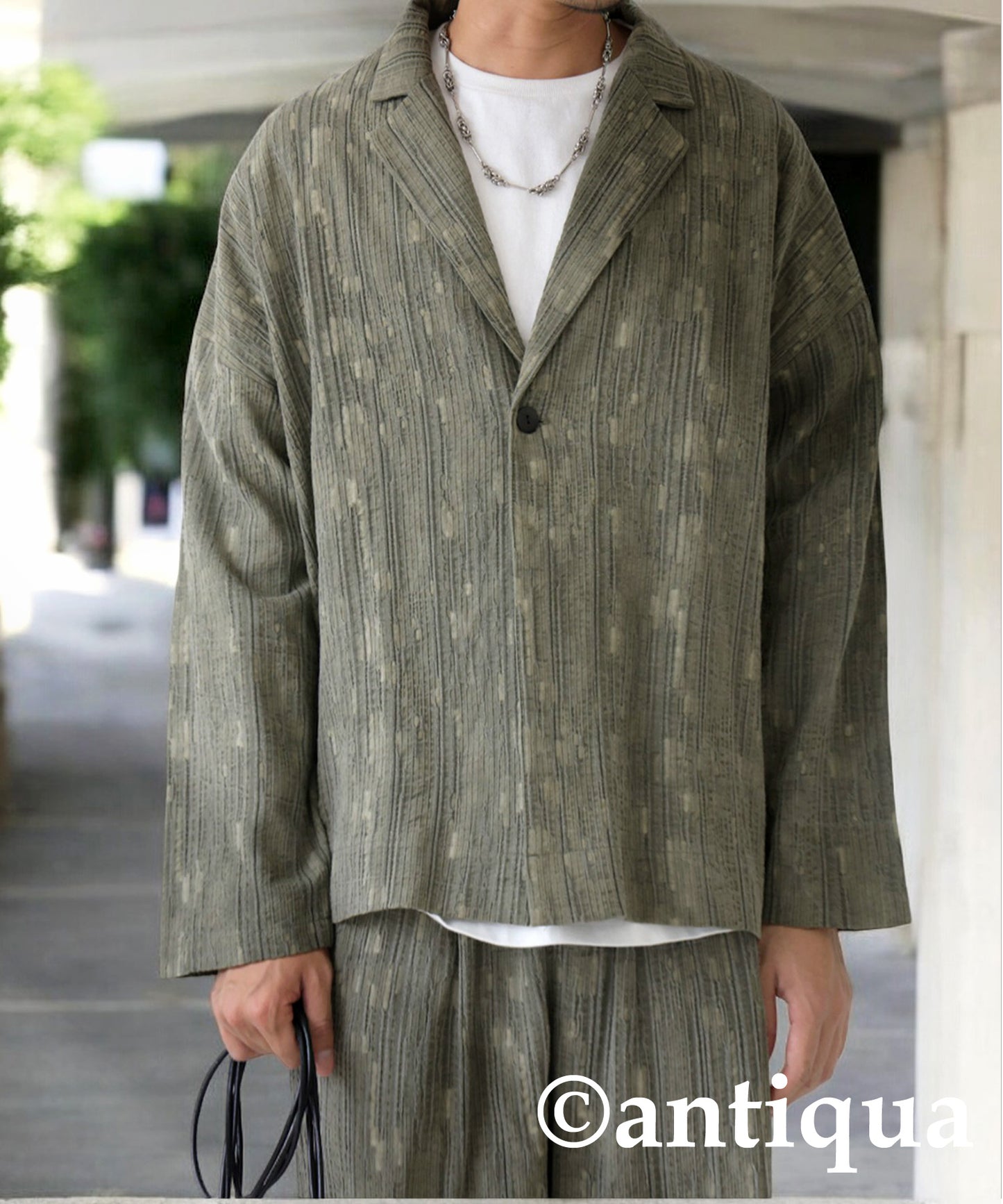 Cotton Linen Jacket Men's