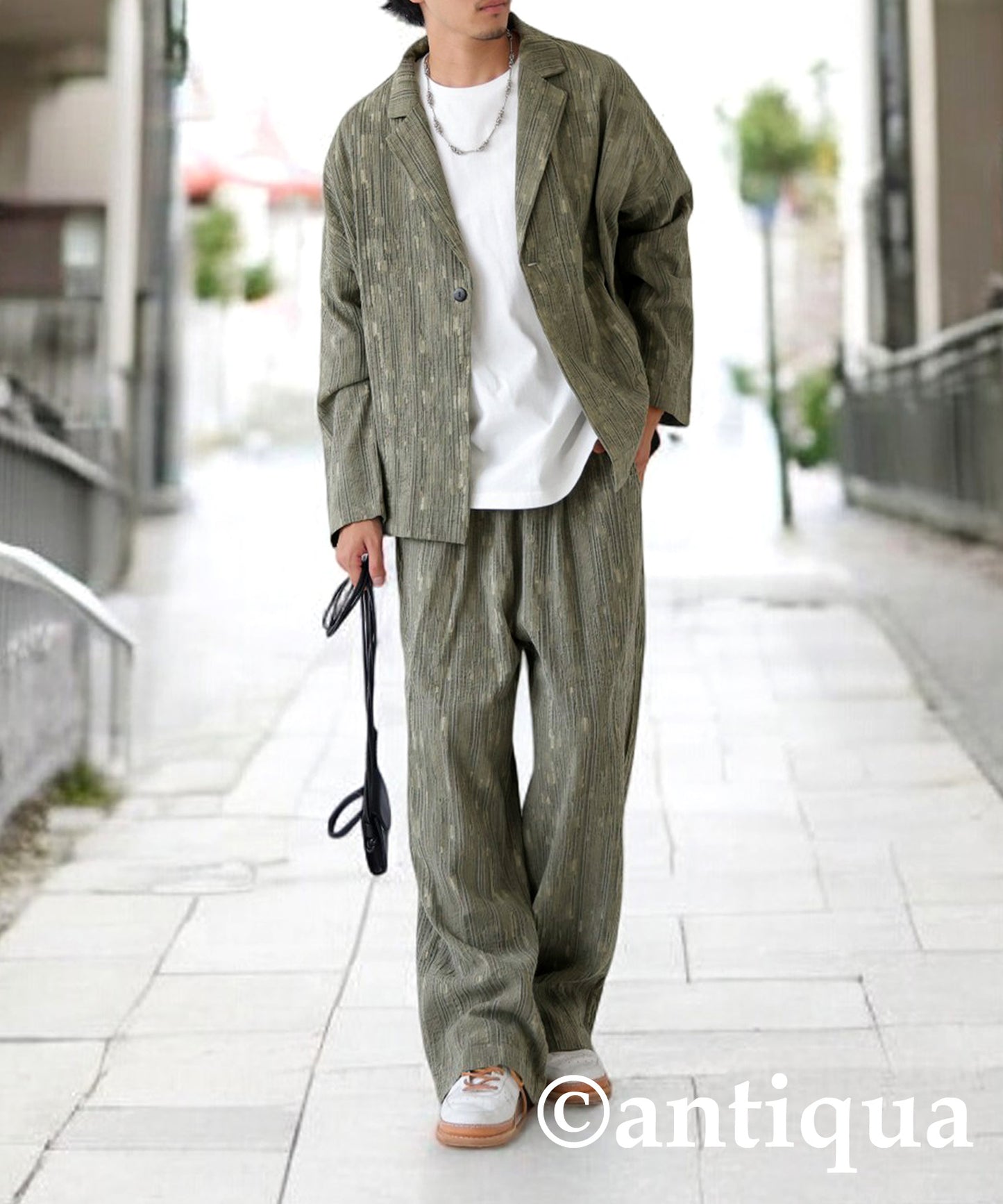 Cotton Linen Jacket Men's