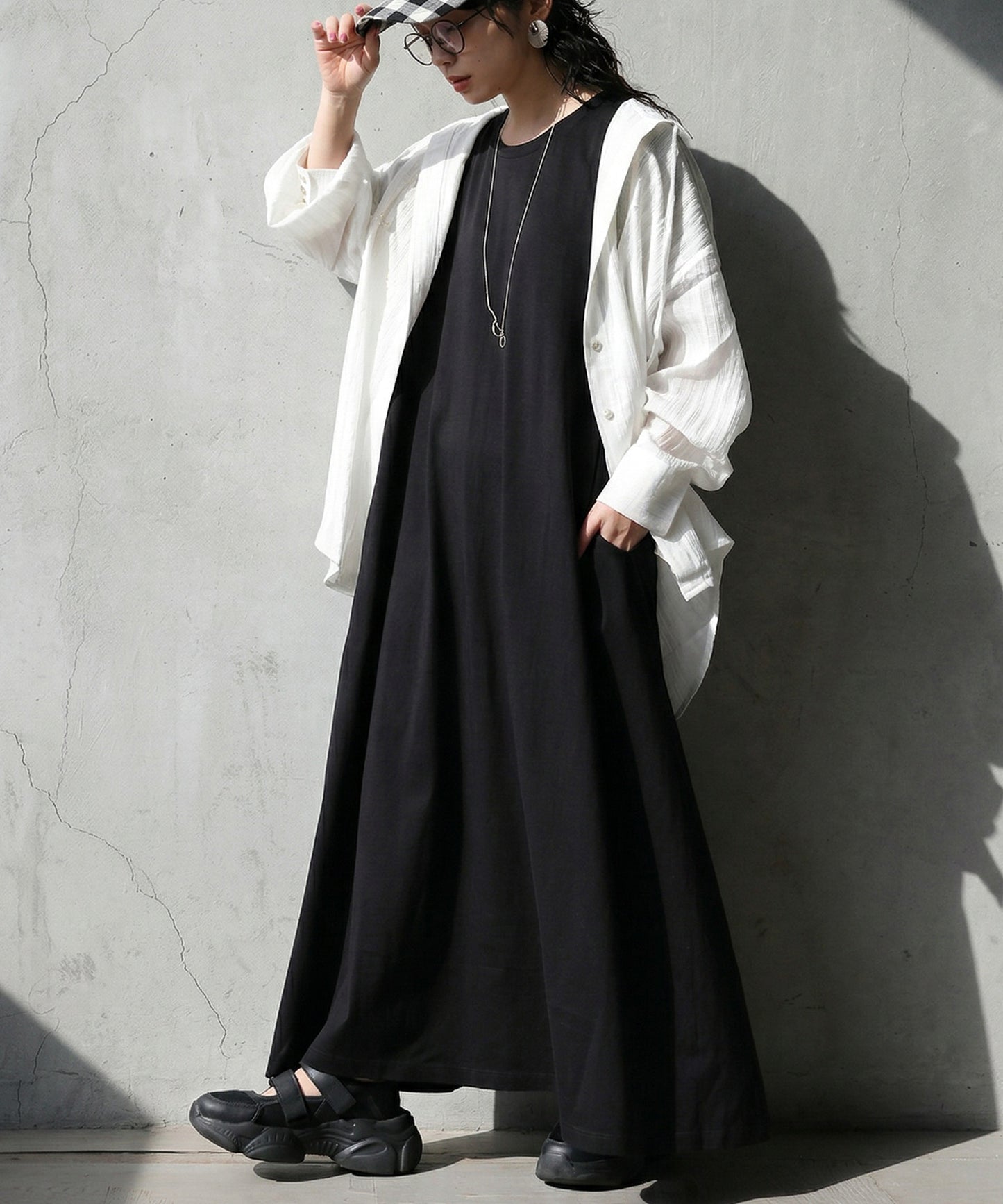 100% Cotton Sweat-Proof A Line Dress  Ladies