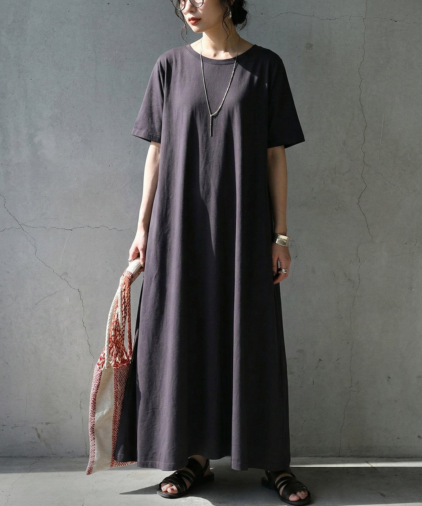 100% Cotton Sweat-Proof A Line Dress  Ladies