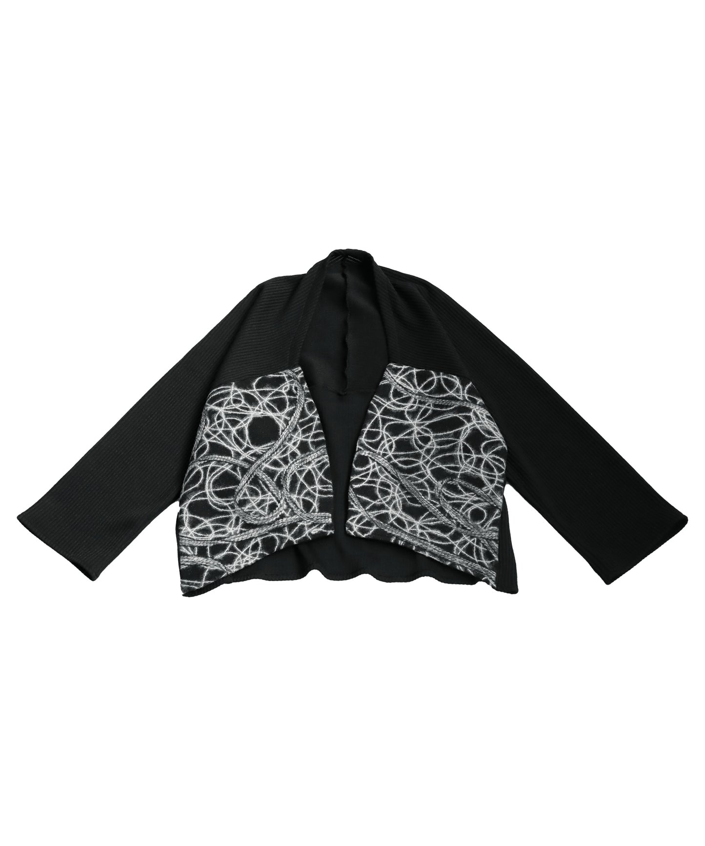 3D Silhouette Cardigan Ladies