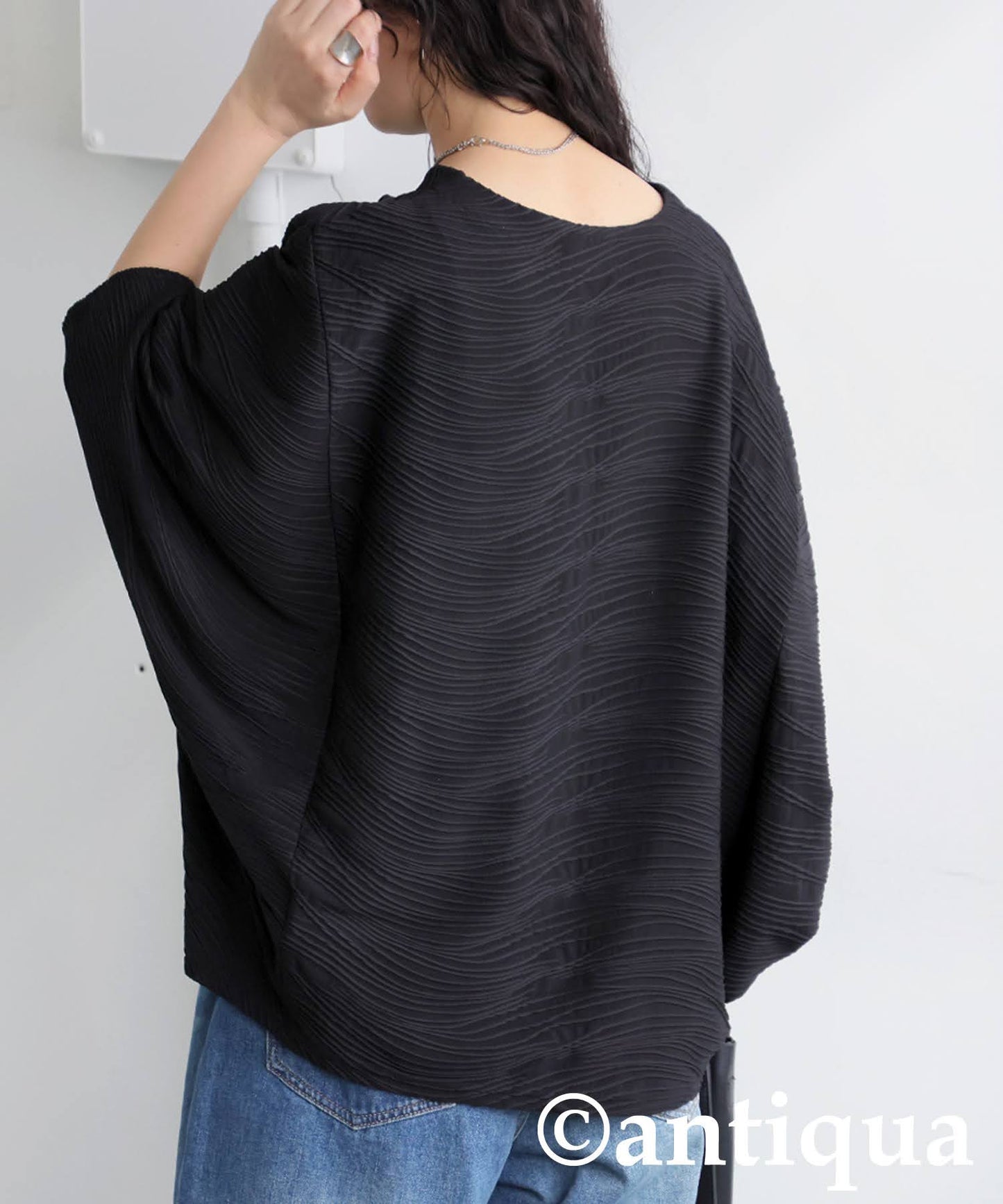 Ladies Draped Dolman Top