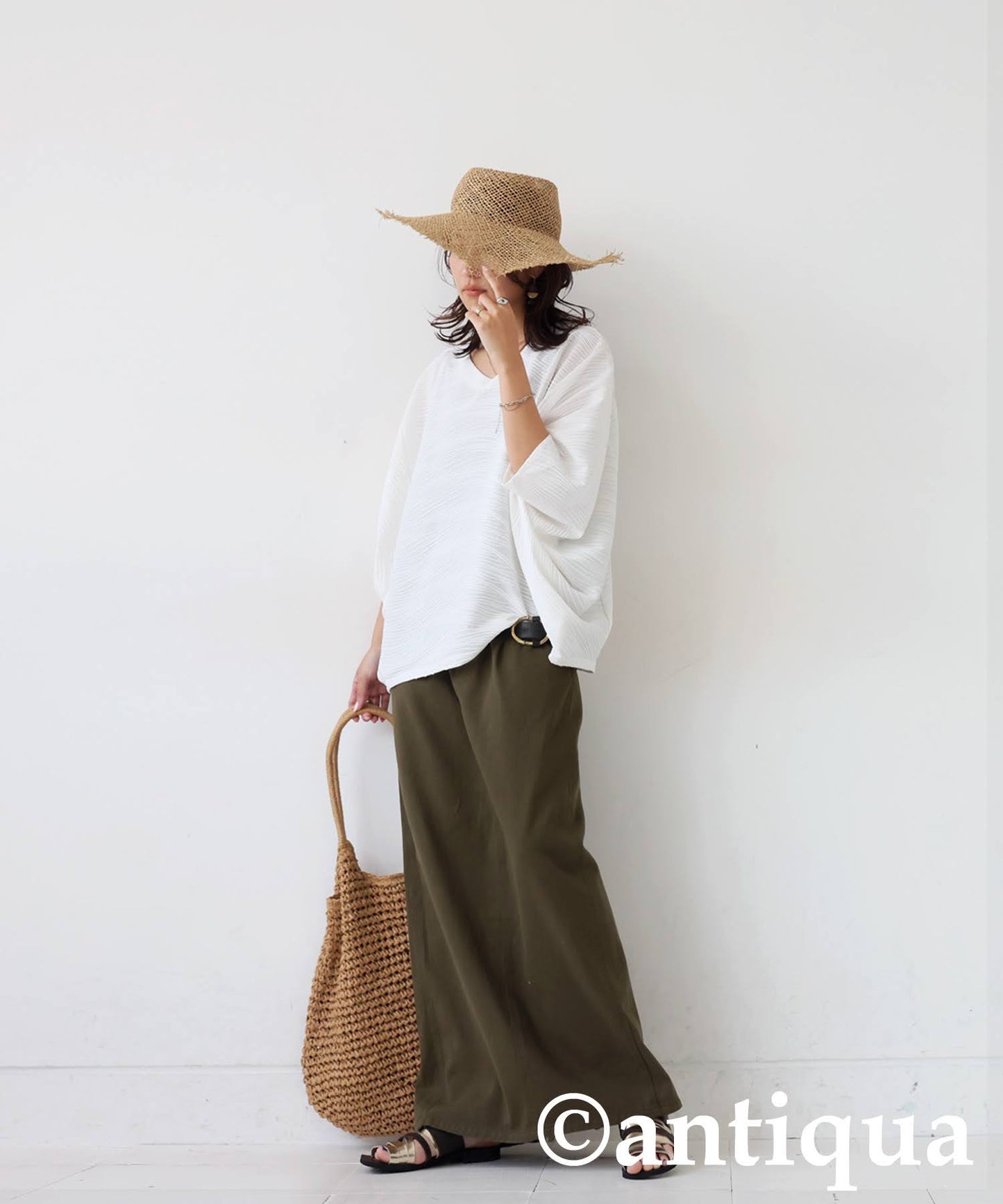 Ladies Draped Dolman Top