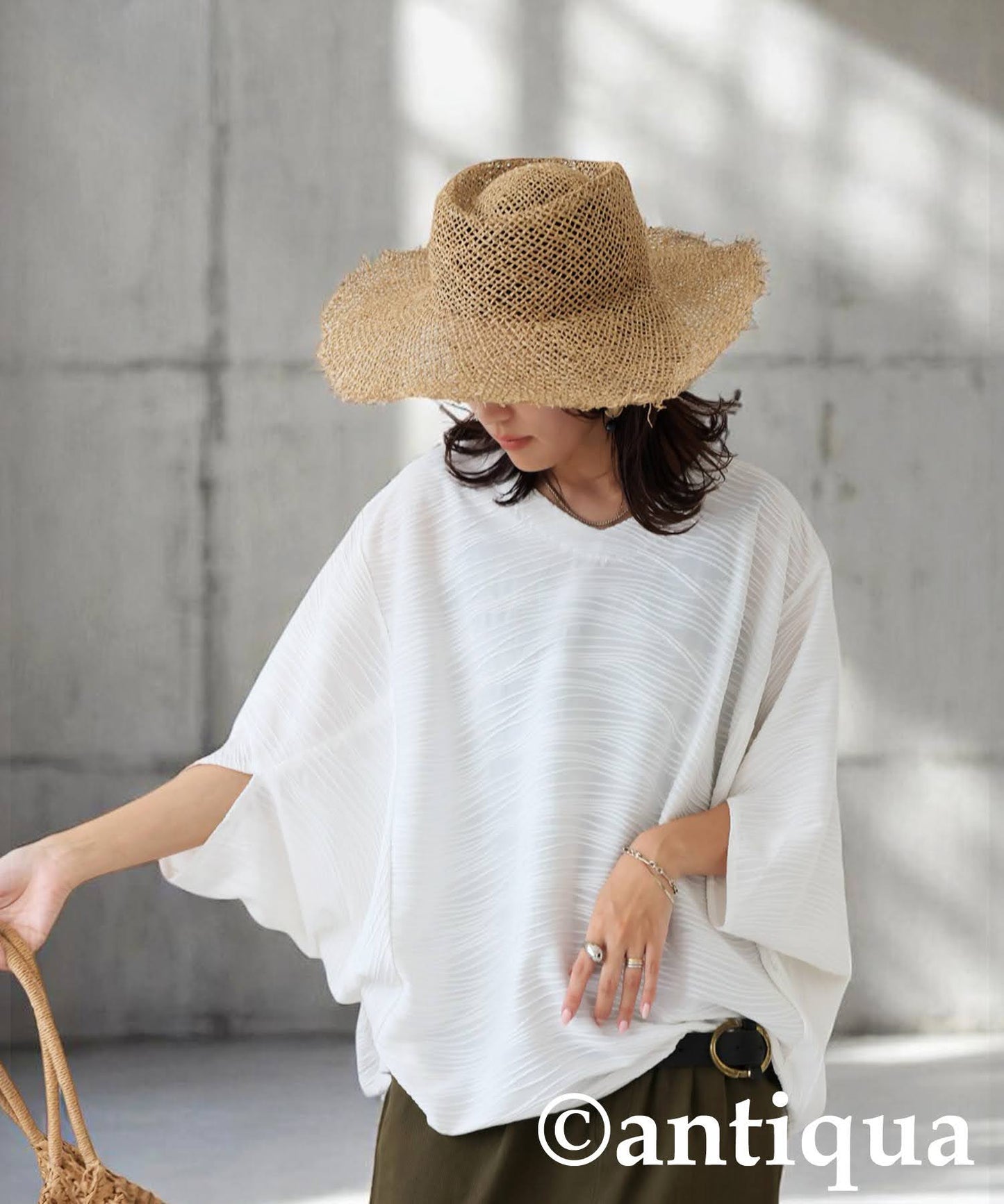 Ladies Draped Dolman Top