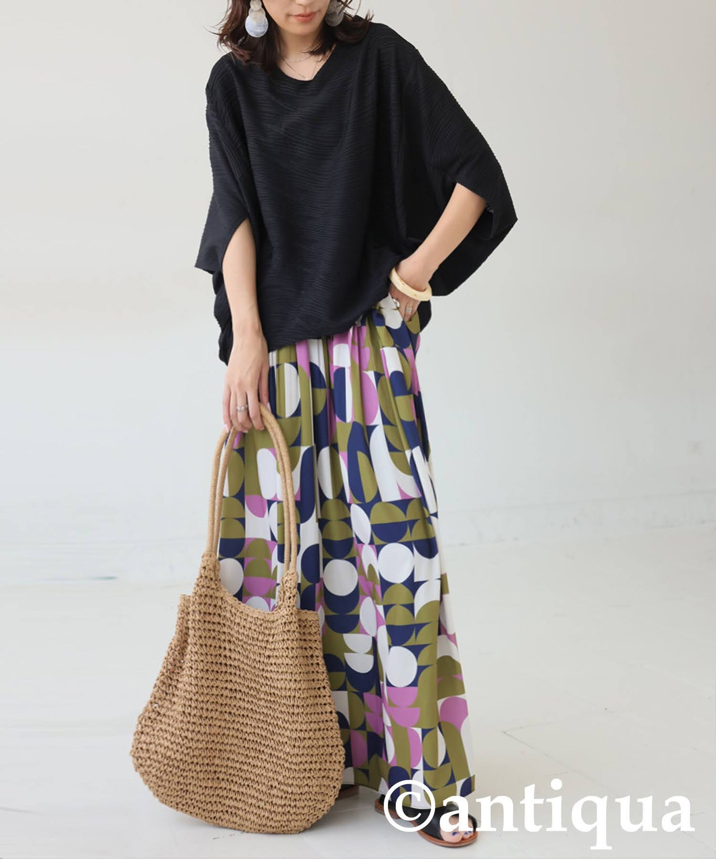 Ladies Draped Dolman Top