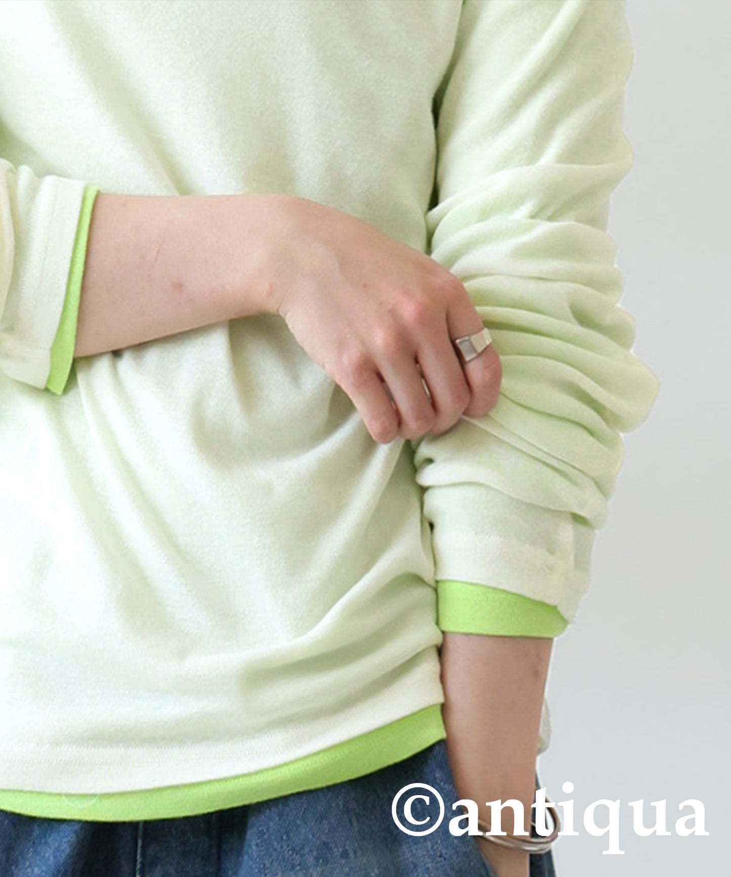 Ladies Sheer Long T-Shirt