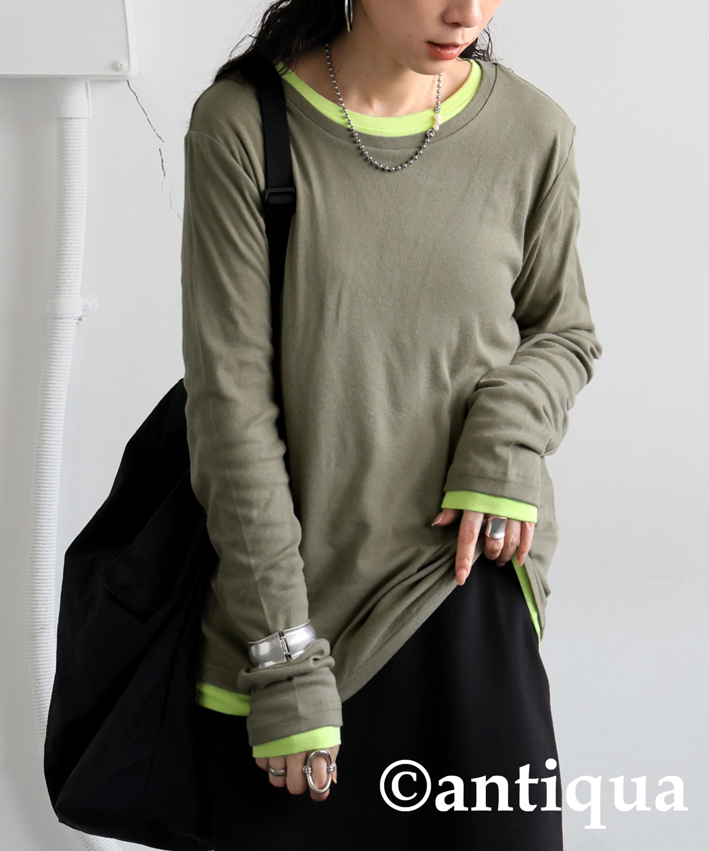 Ladies Sheer Long T-Shirt