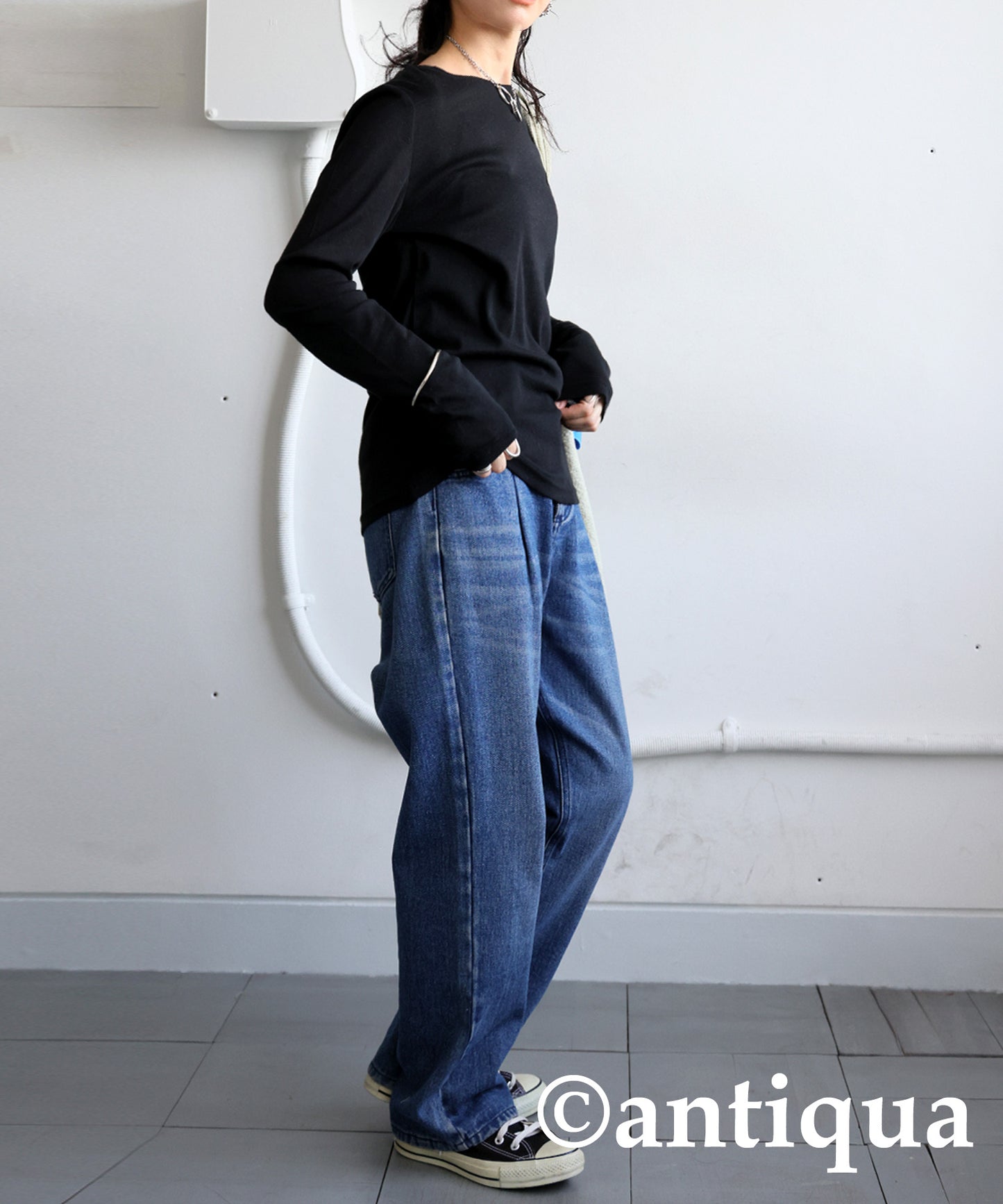 Ladies Sheer Long T-Shirt