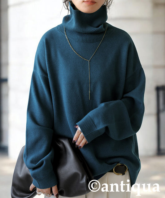 High Neck Knit Ladies