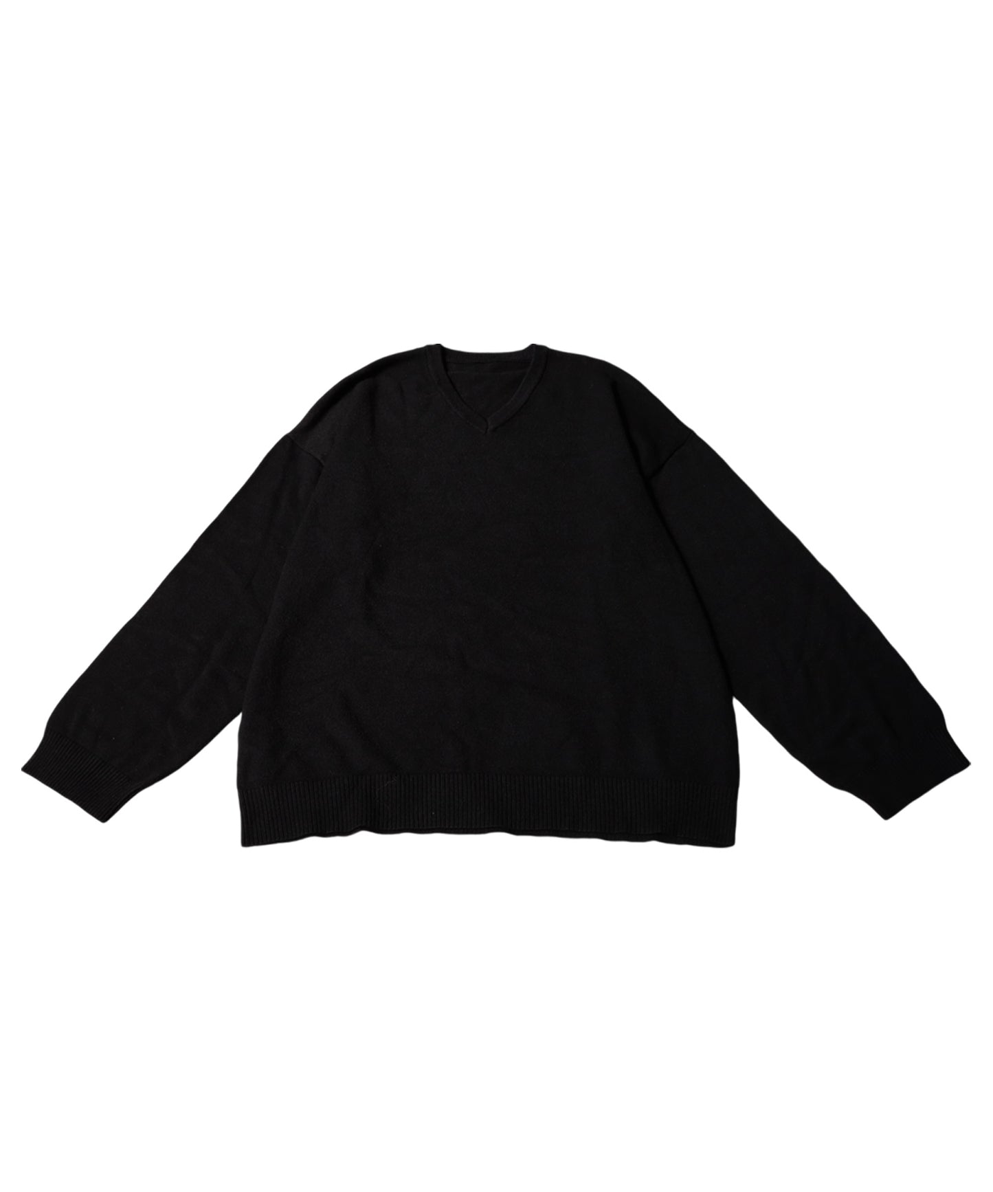 V-Neck Long Sleeve Knit Ladies