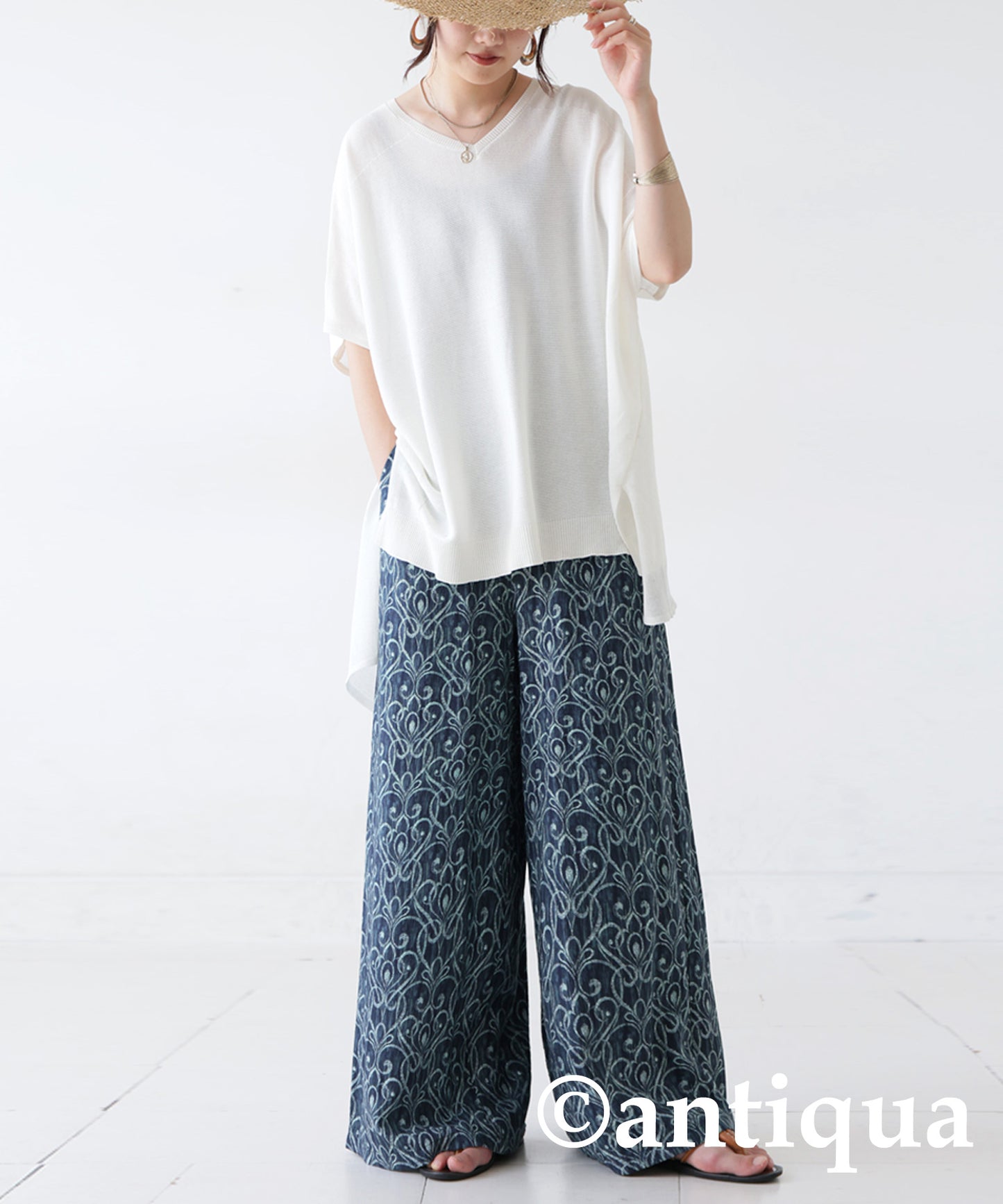 Ladies All-Over Pattern Pants
