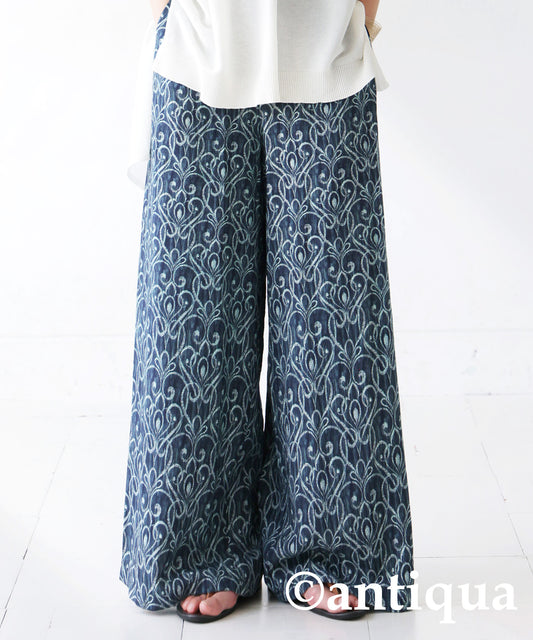 Ladies All-Over Pattern Pants