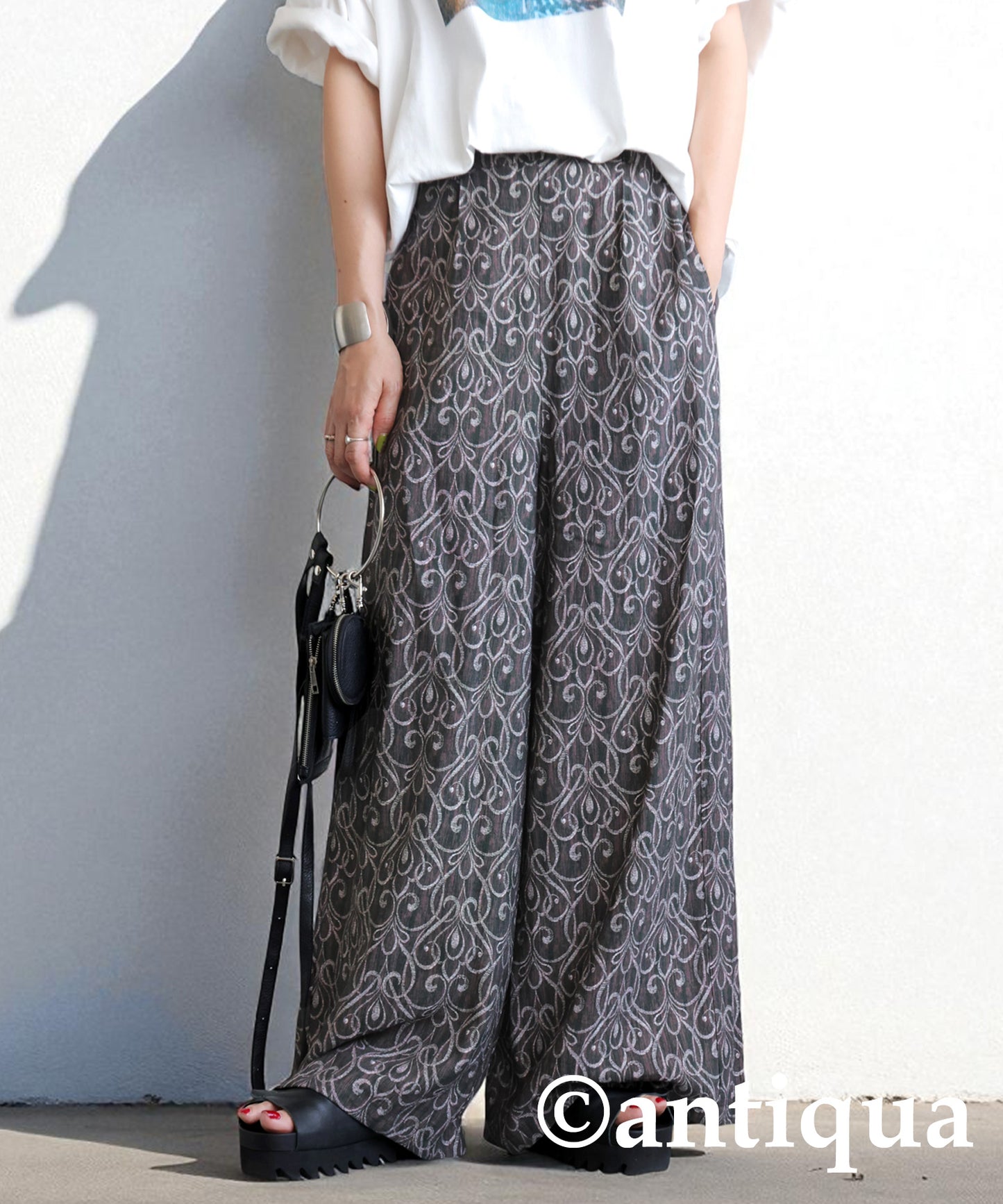 Ladies All-Over Pattern Pants