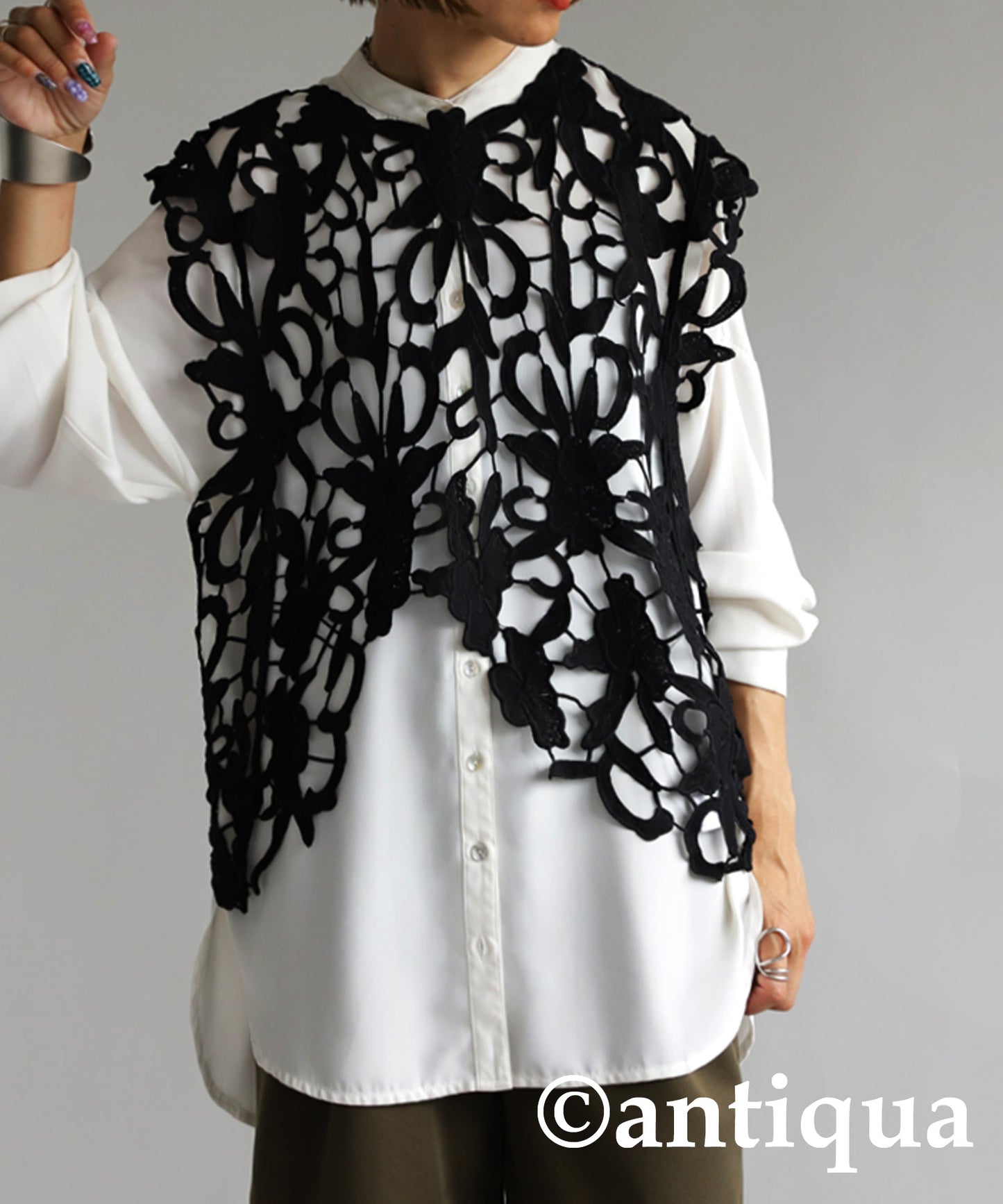 Lace design Ladies vest