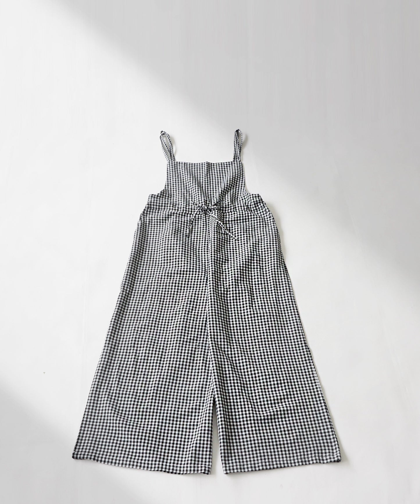 Monotone check salopette Ladies