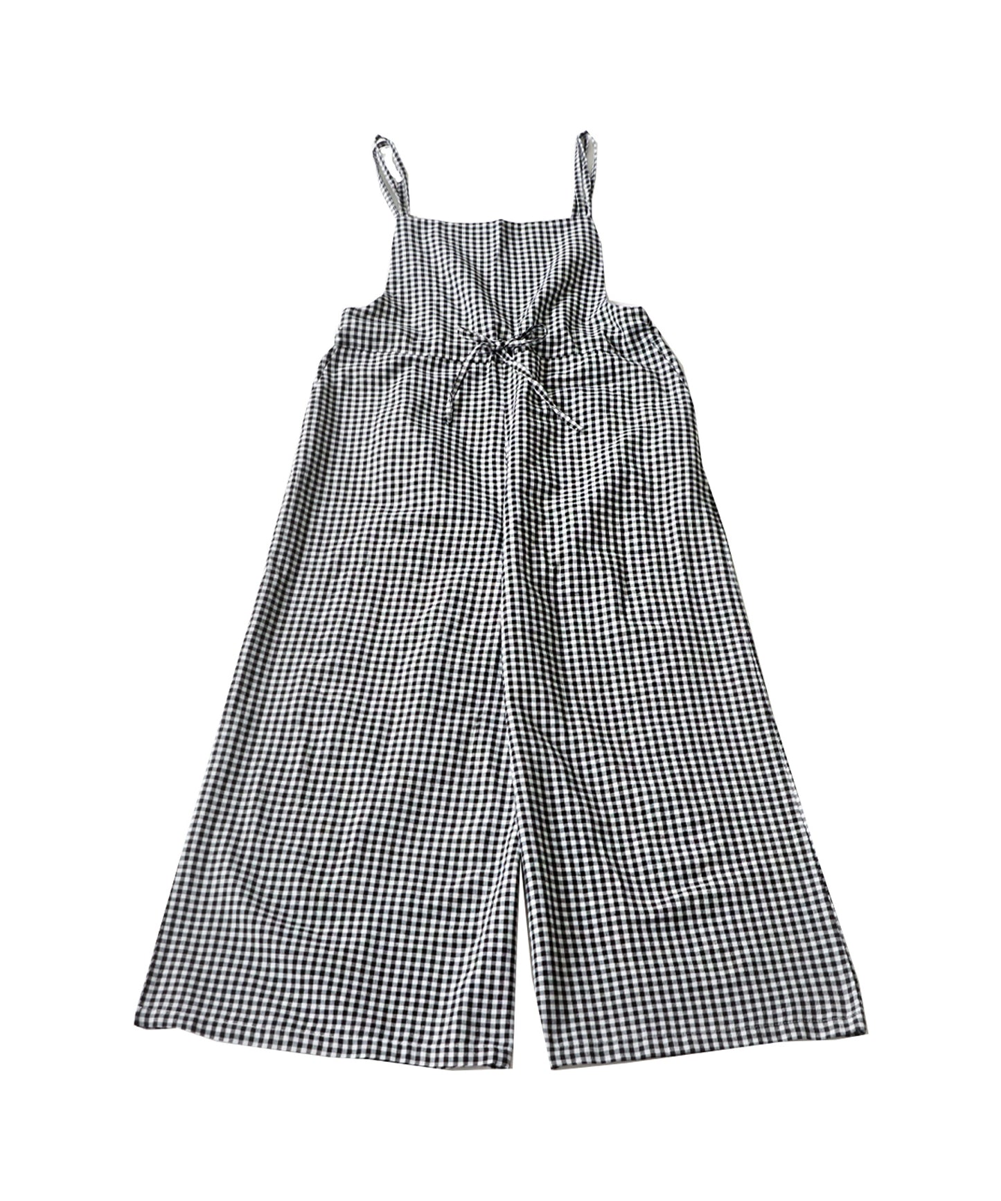 Monotone check salopette Ladies