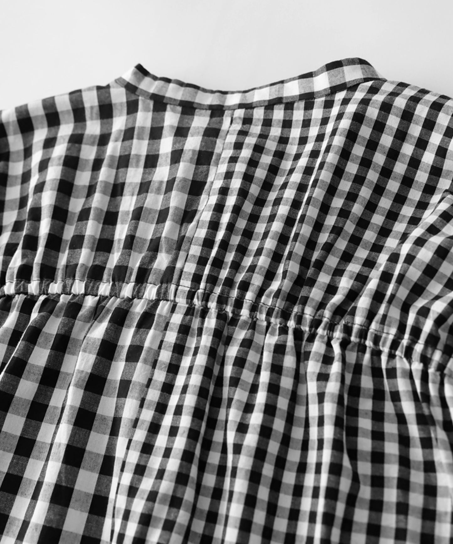 Asymmetry check Design Shirt Ladies