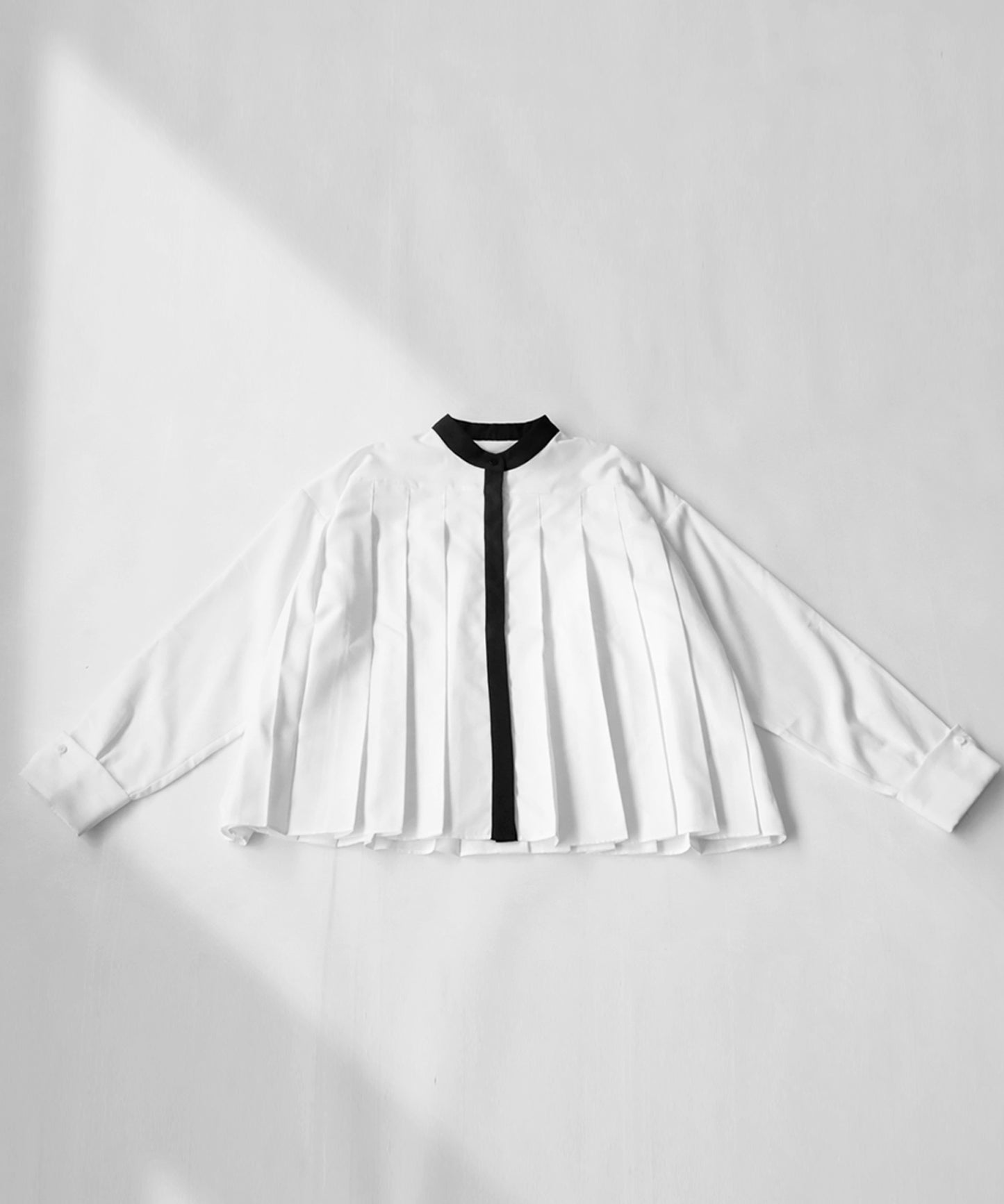 Pleated blouse Ladies