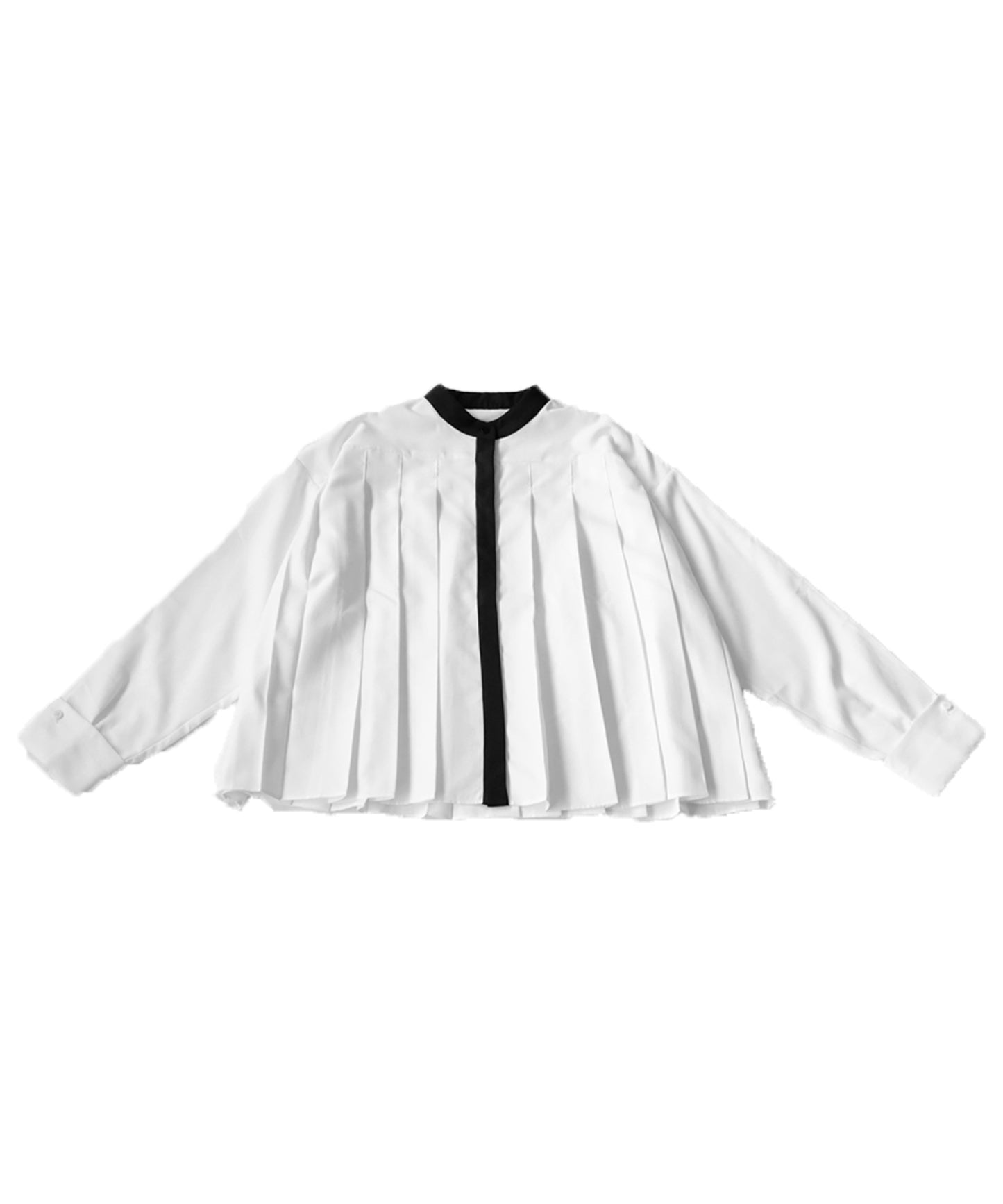 Pleated blouse Ladies