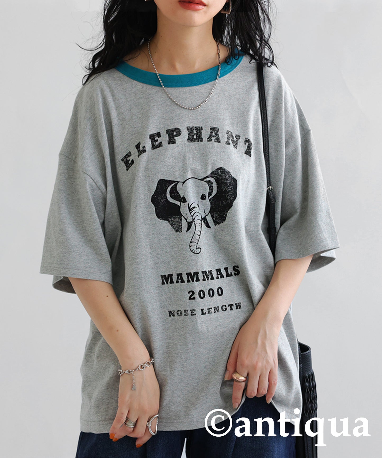 Animal College Logo T -shirt,Ladies Tops, Cotton