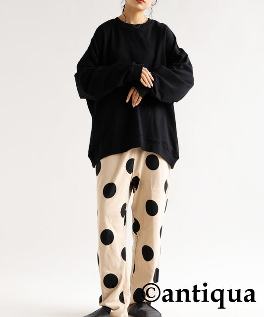 Dot pattern room wear Ladies