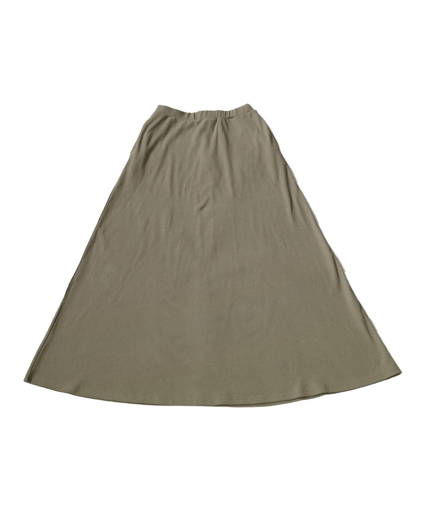 Rib flare skirt Ladies