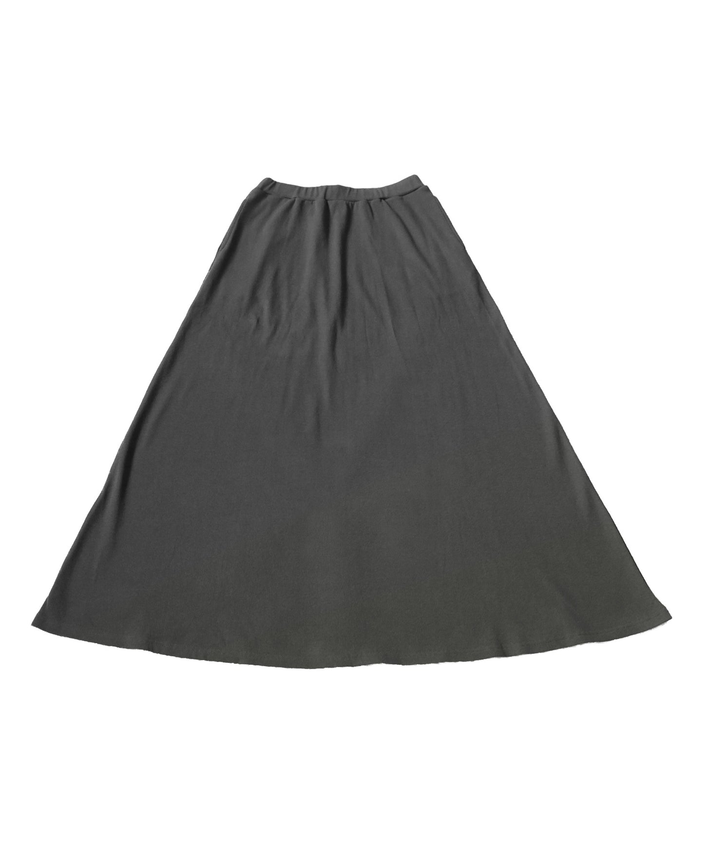 Rib flare skirt Ladies