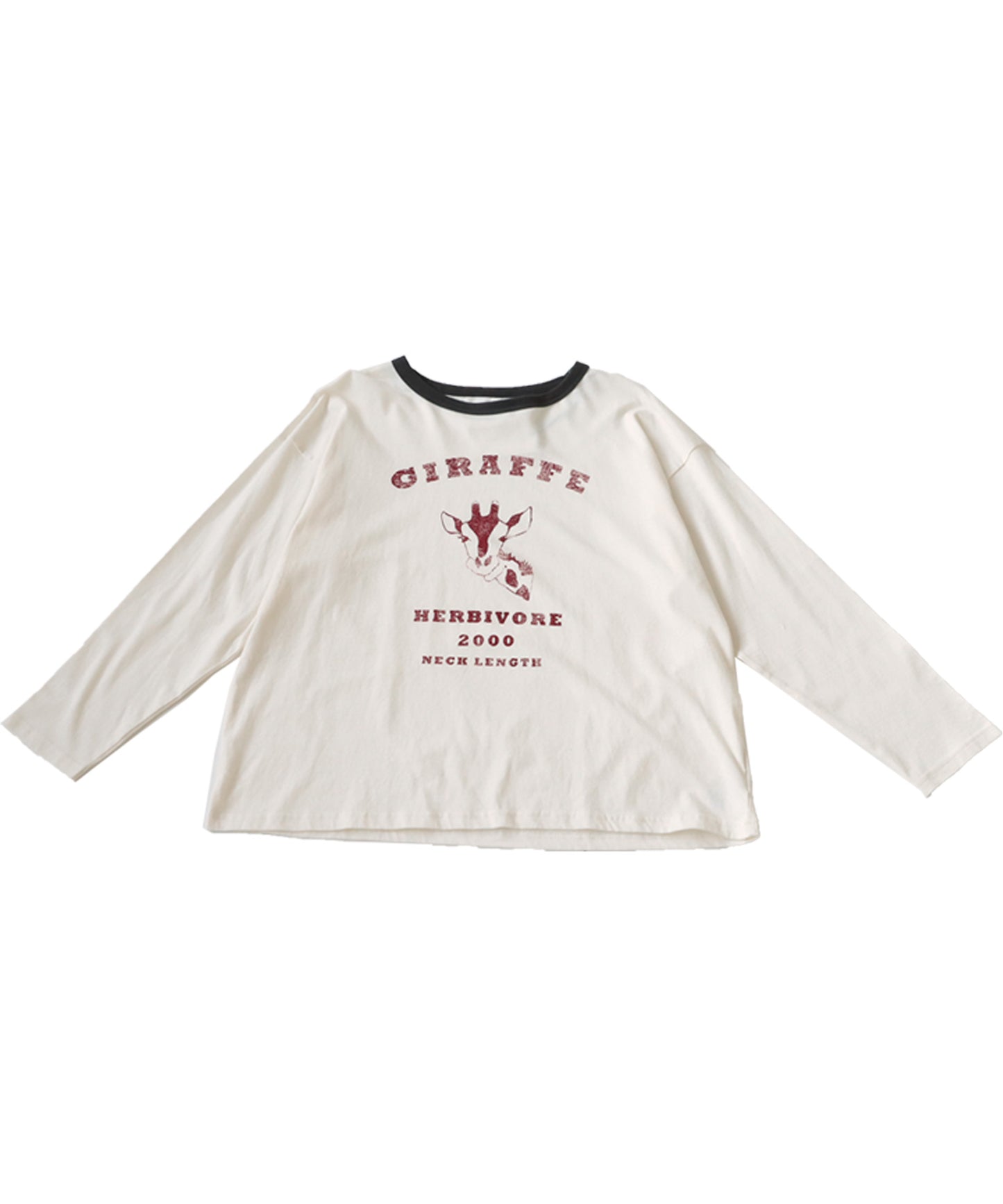 Animal College Logo Long T-Shirt Ladies