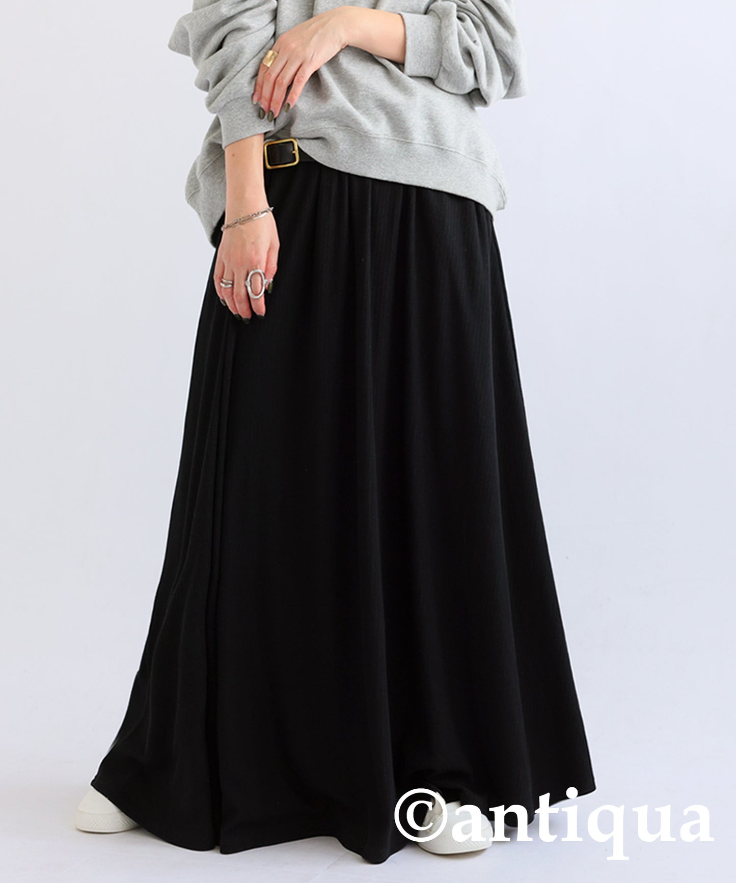 Cool touch Uv Cut Flare Skirt Ladies