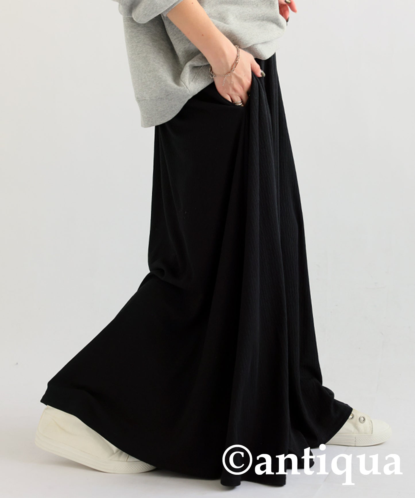 Cool touch Uv Cut Flare Skirt Ladies