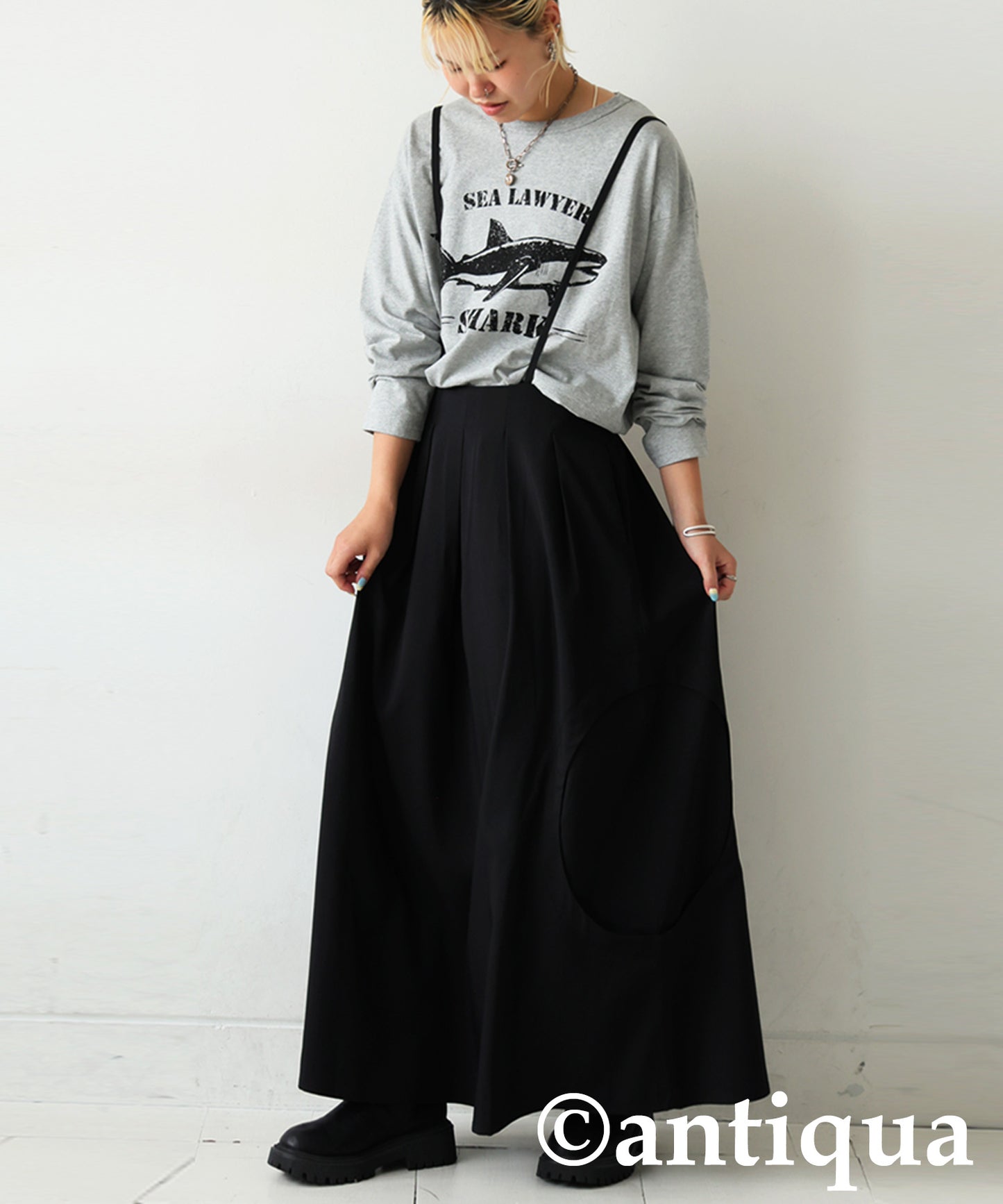 Animal College Logo Long Sleeve T-Shirt Ladies