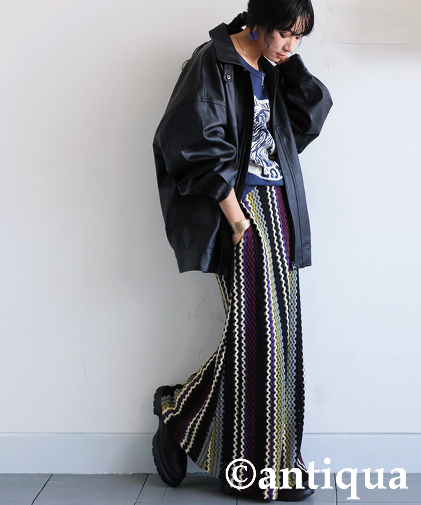 Animal College Logo Long Sleeve T-Shirt Ladies