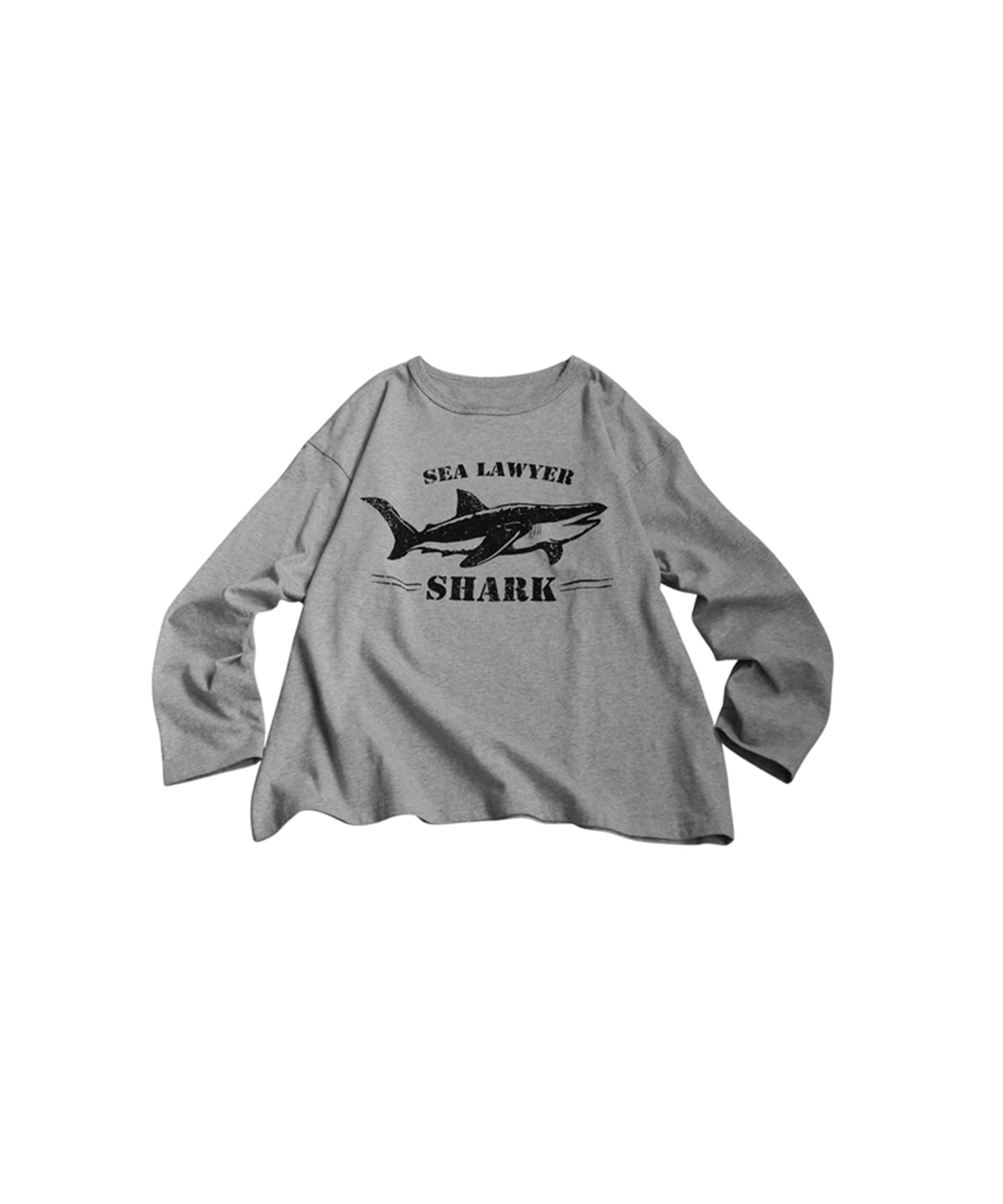 Long-Sleeved 100% Cotton Animal Print Long-Sleeved T-Shirt Ladies