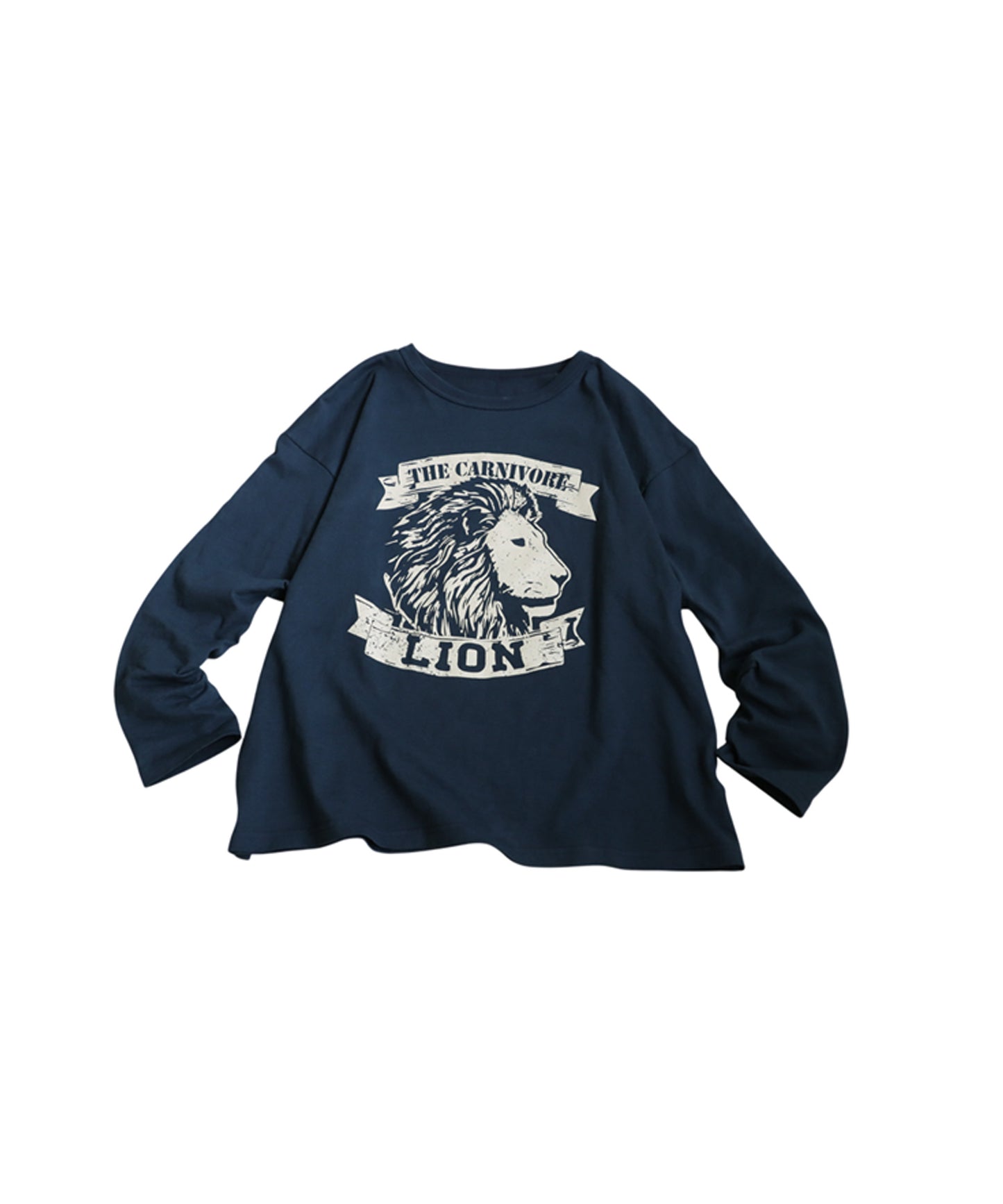 Long-Sleeved 100% Cotton Animal Print Long-Sleeved T-Shirt Ladies