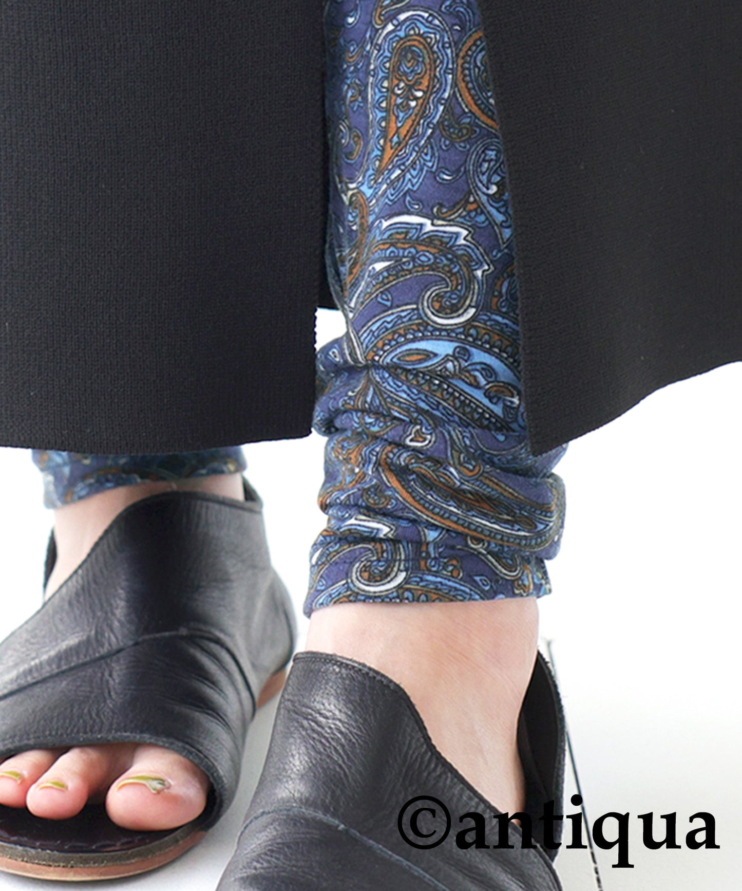 Paisley pattern leggings Ladies