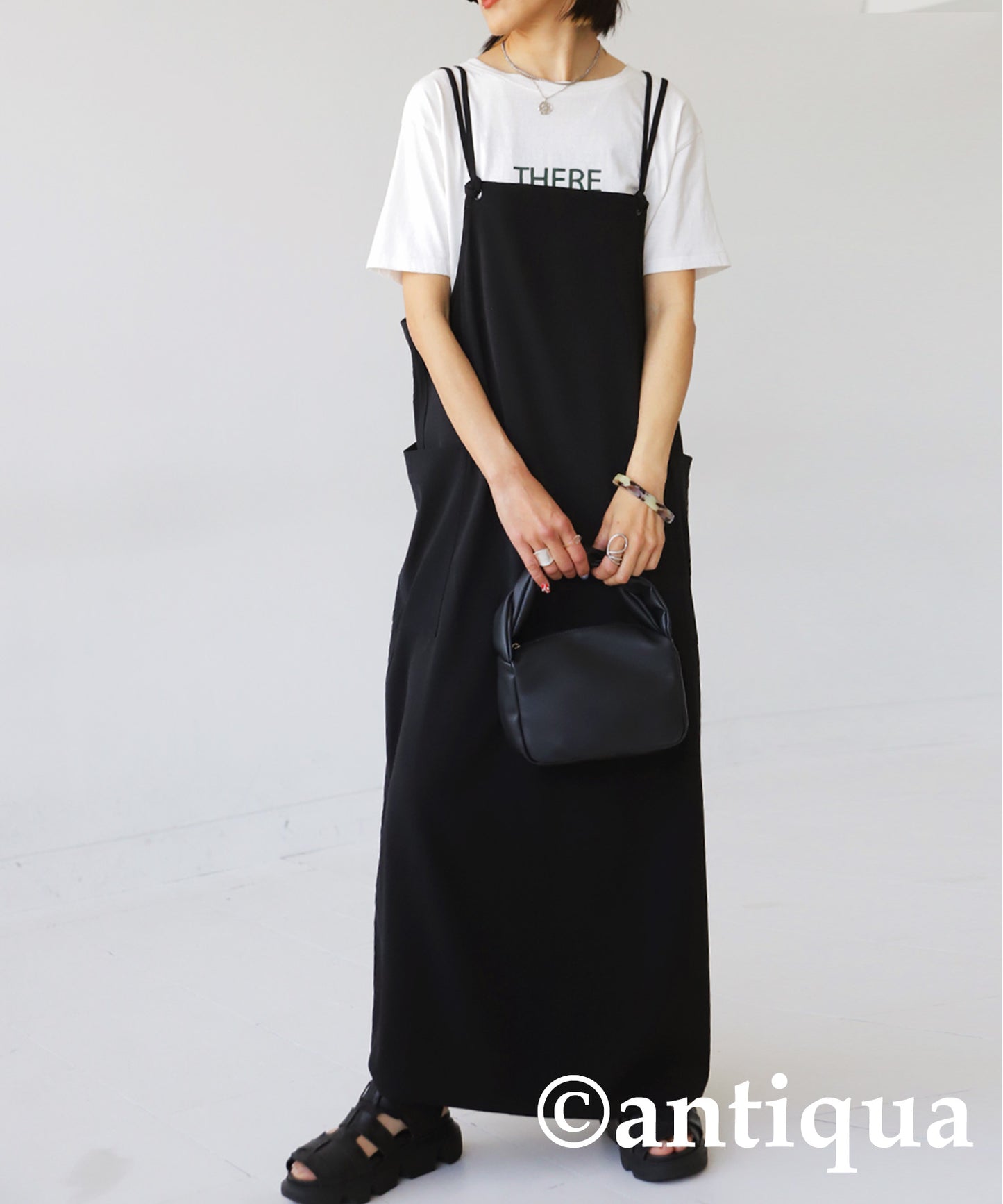 Big Pocket Salopette Skirt Ladies