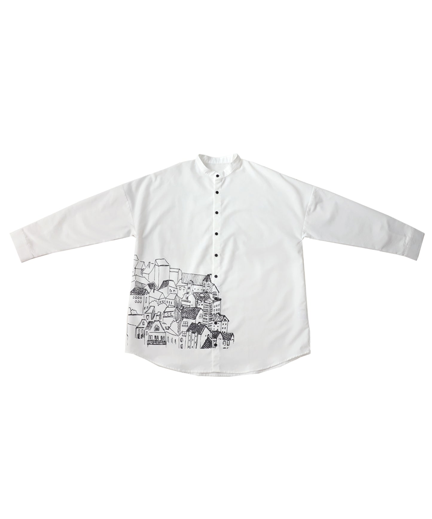 Hand-drawn art shirt Men's